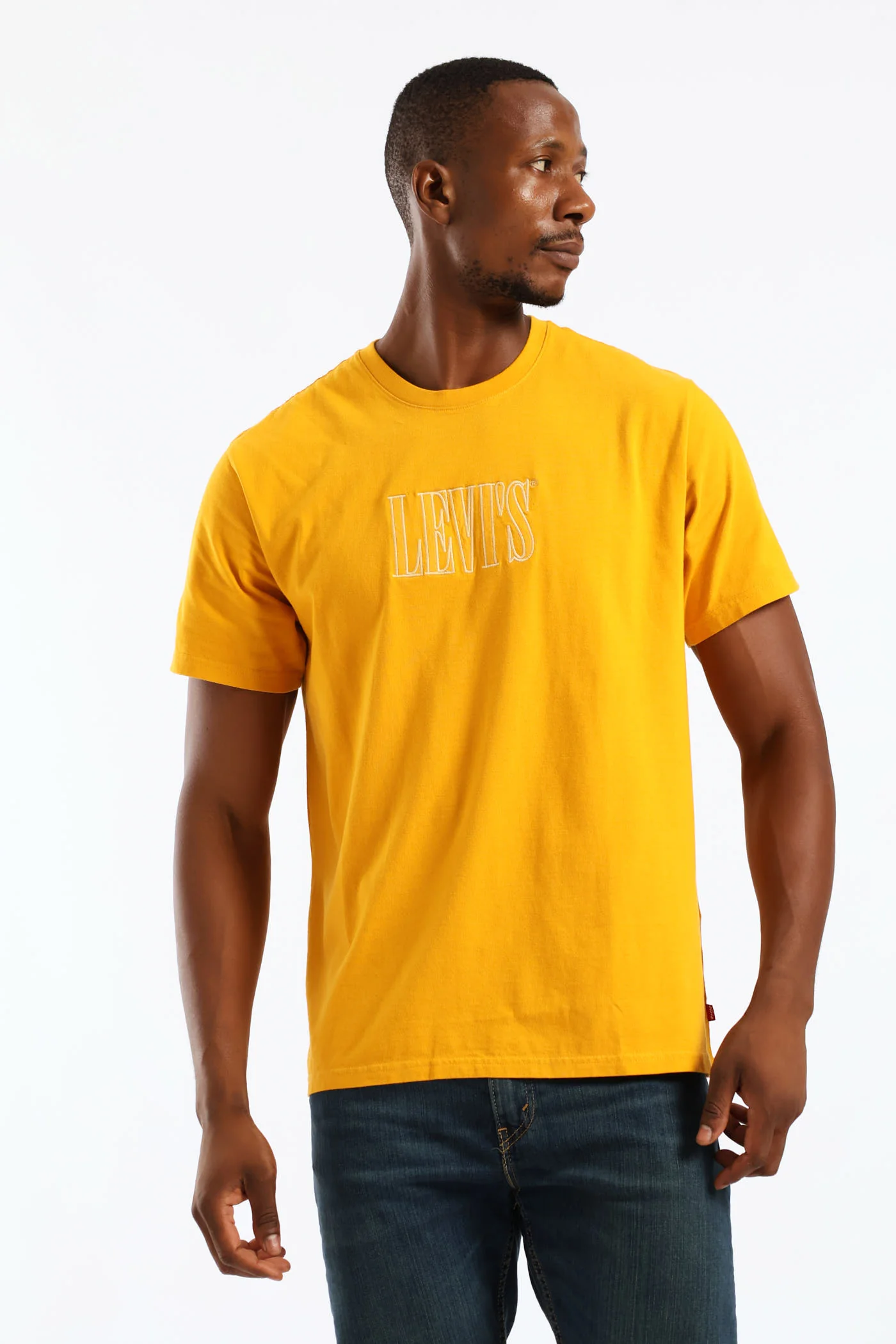 Relaxed Fit Tee - Mustard - Image 2