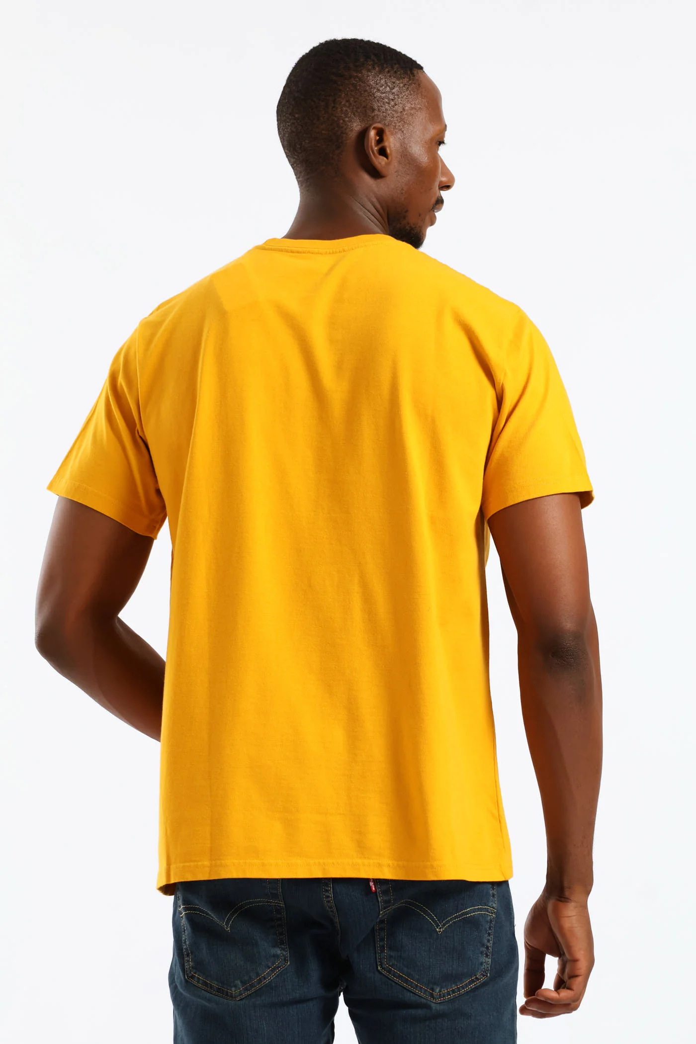 Relaxed Fit Tee - Mustard - Image 4