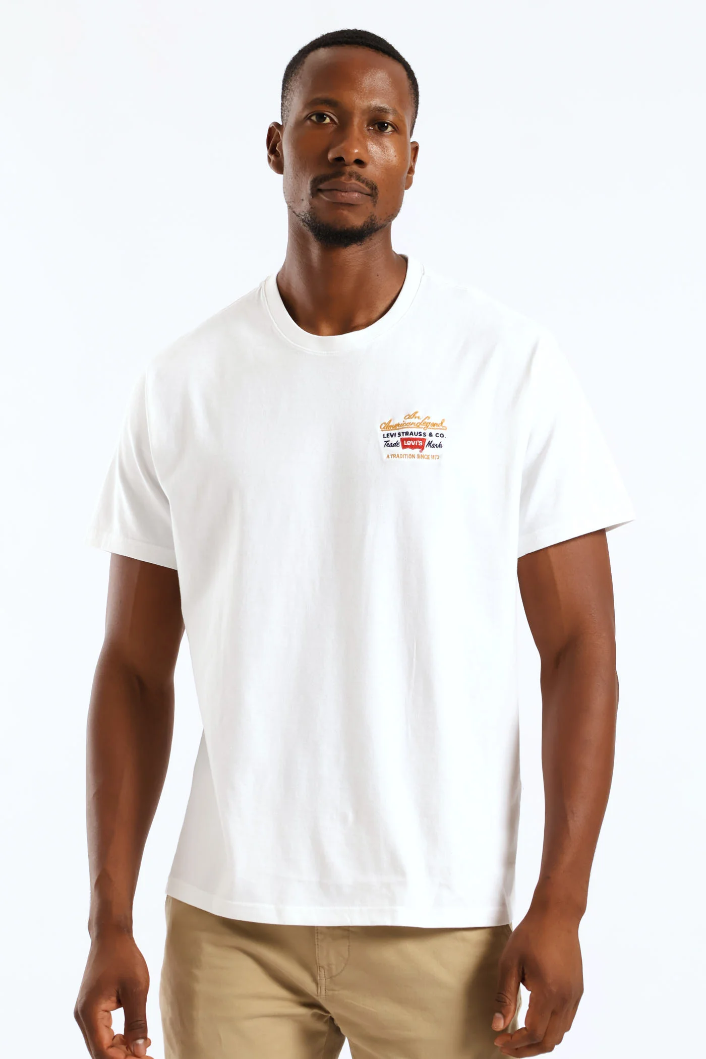 Relaxed Fit Tee - White - Image 3