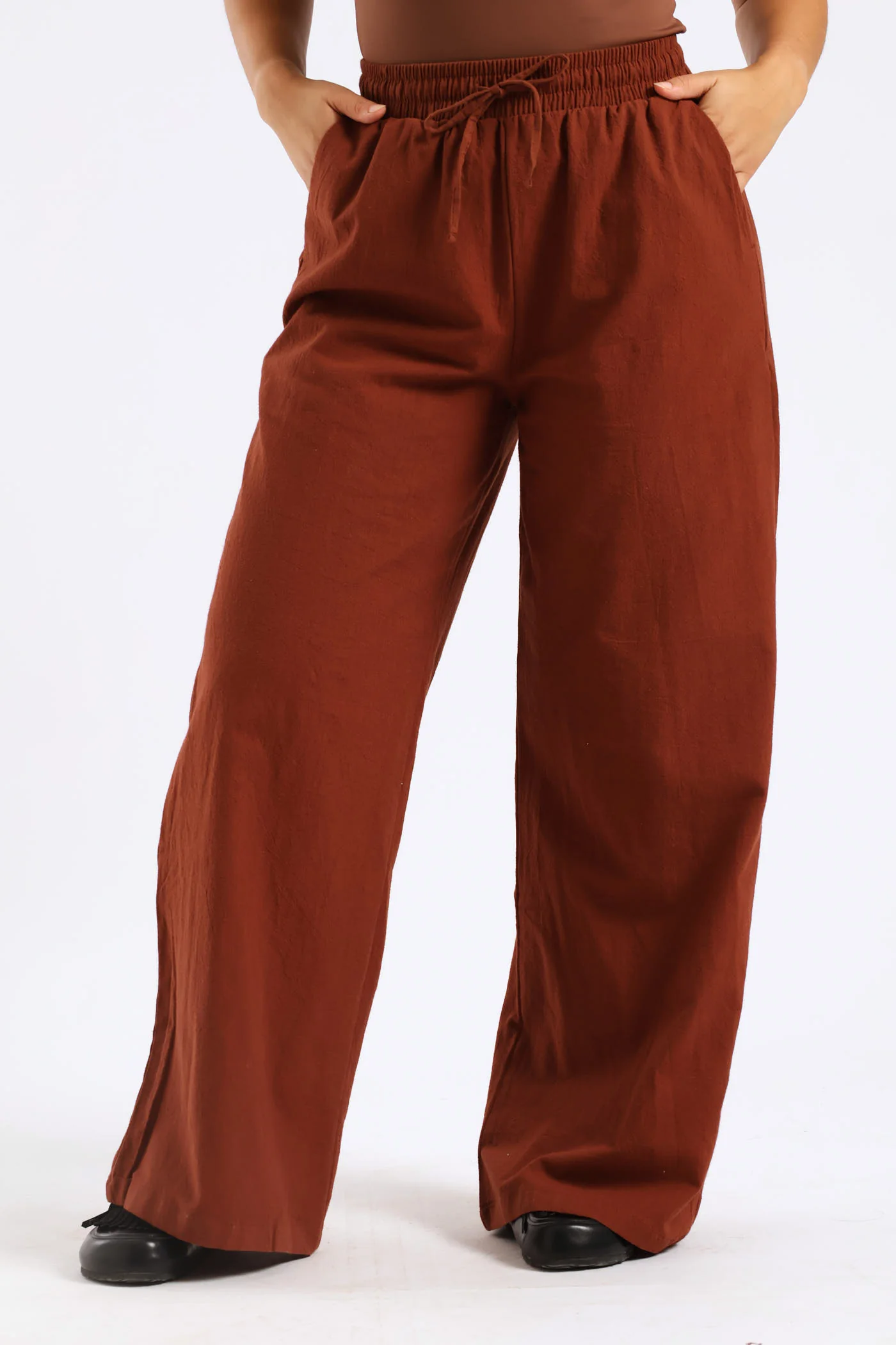 Relaxed Pant - Chocolate - Image 2