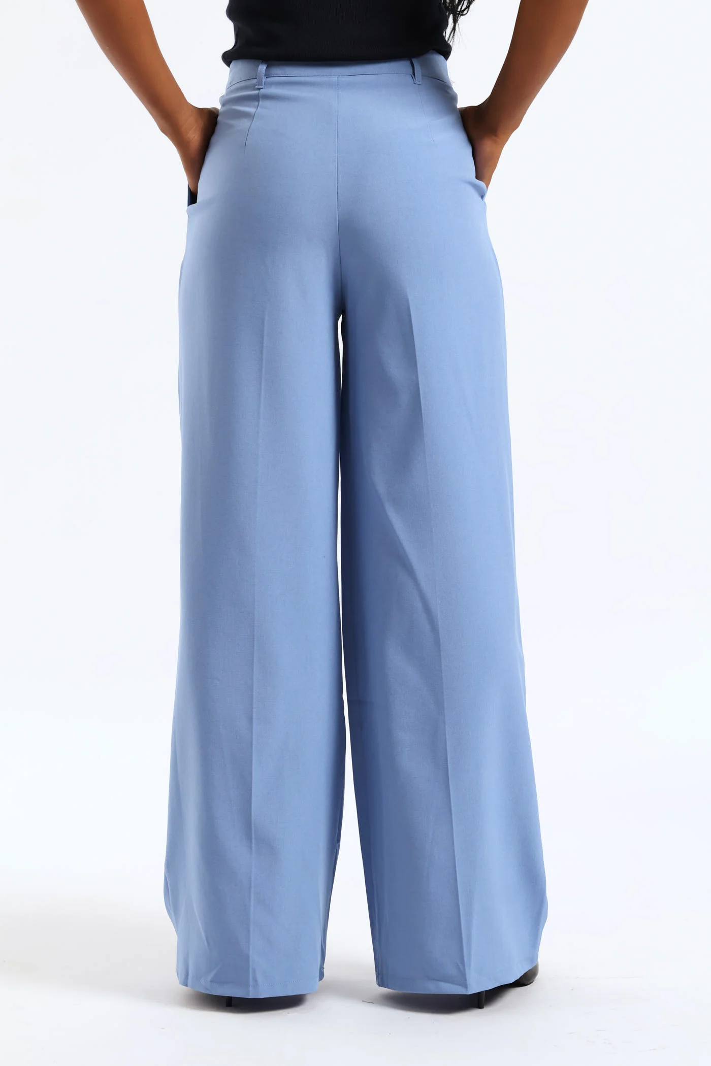 Release Pleat Wide Leg Pant - Blue - Image 4