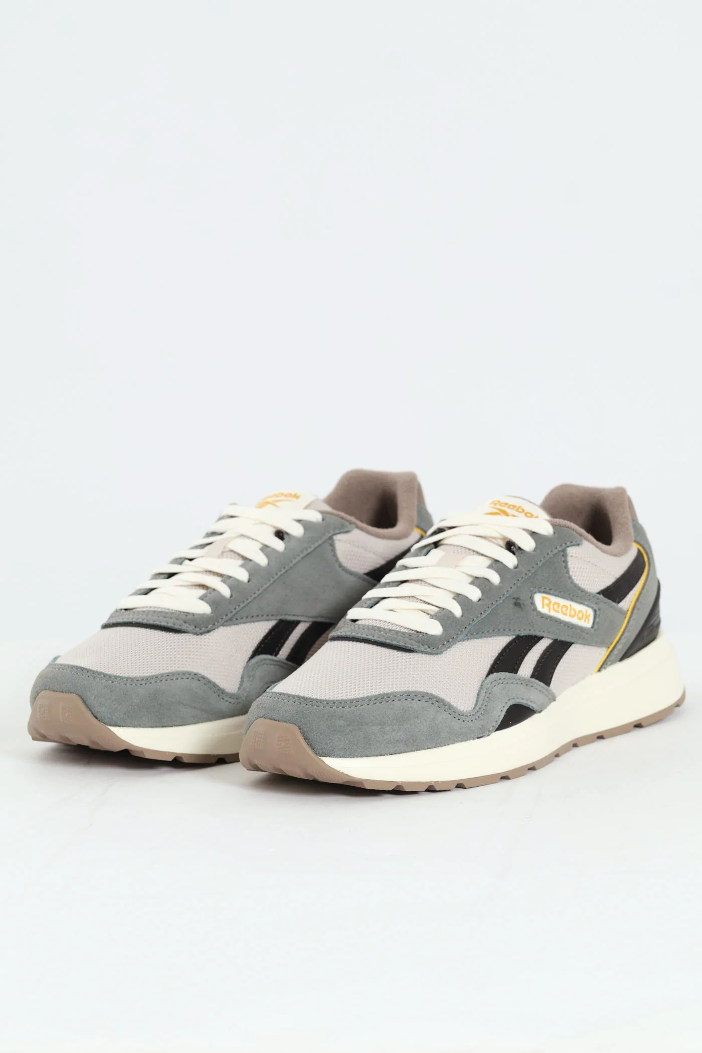 Retro Lace Up Sneaker - Dark Grey - Image 2