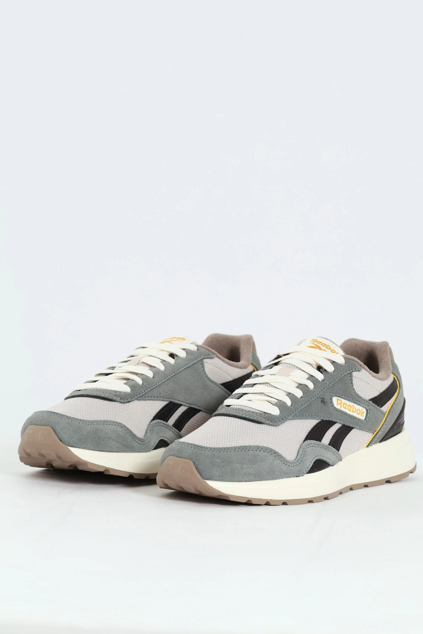 Retro Lace Up Sneaker - Dark Grey - Image 5