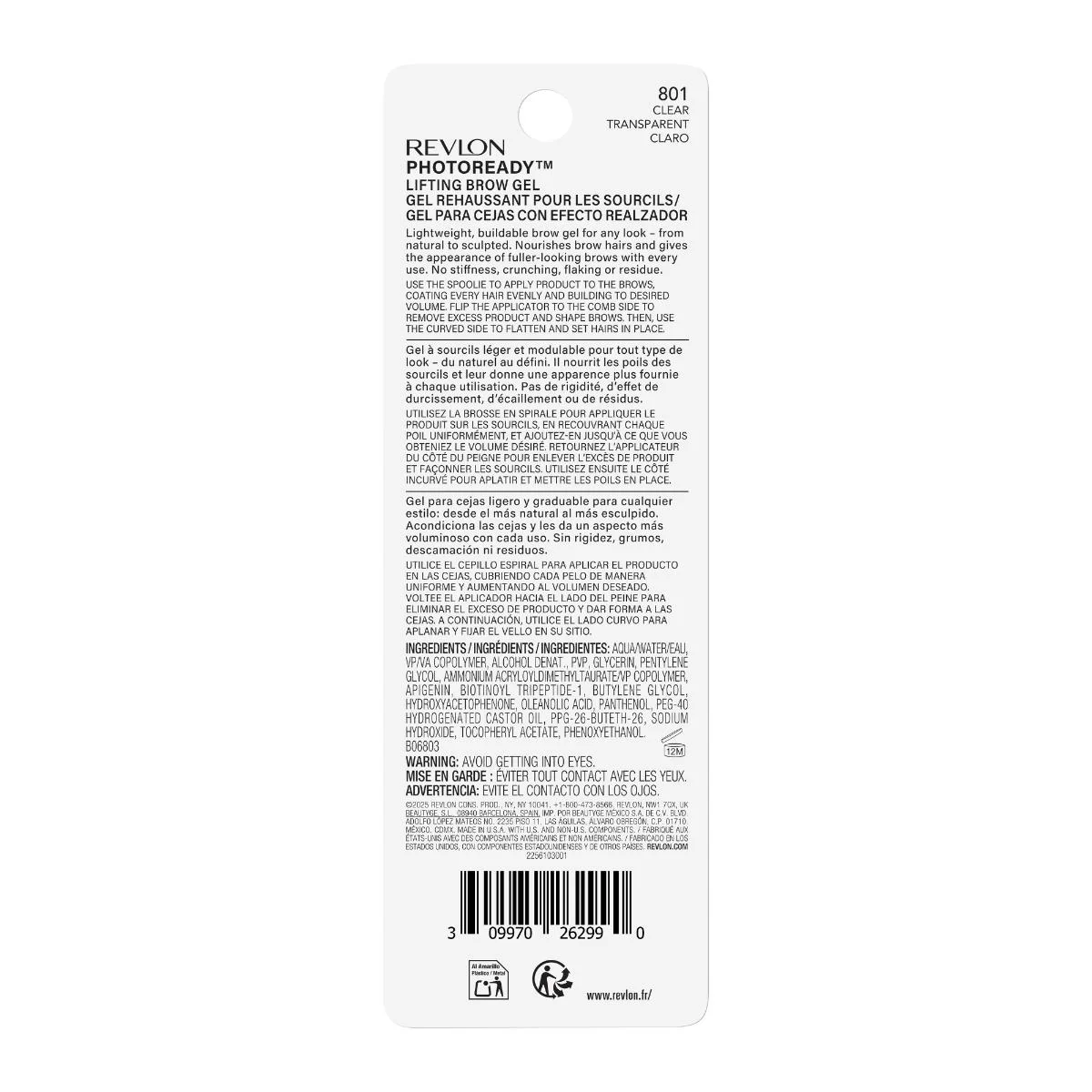 PhotoReady Lifting Brow Gel Clear - Image 5