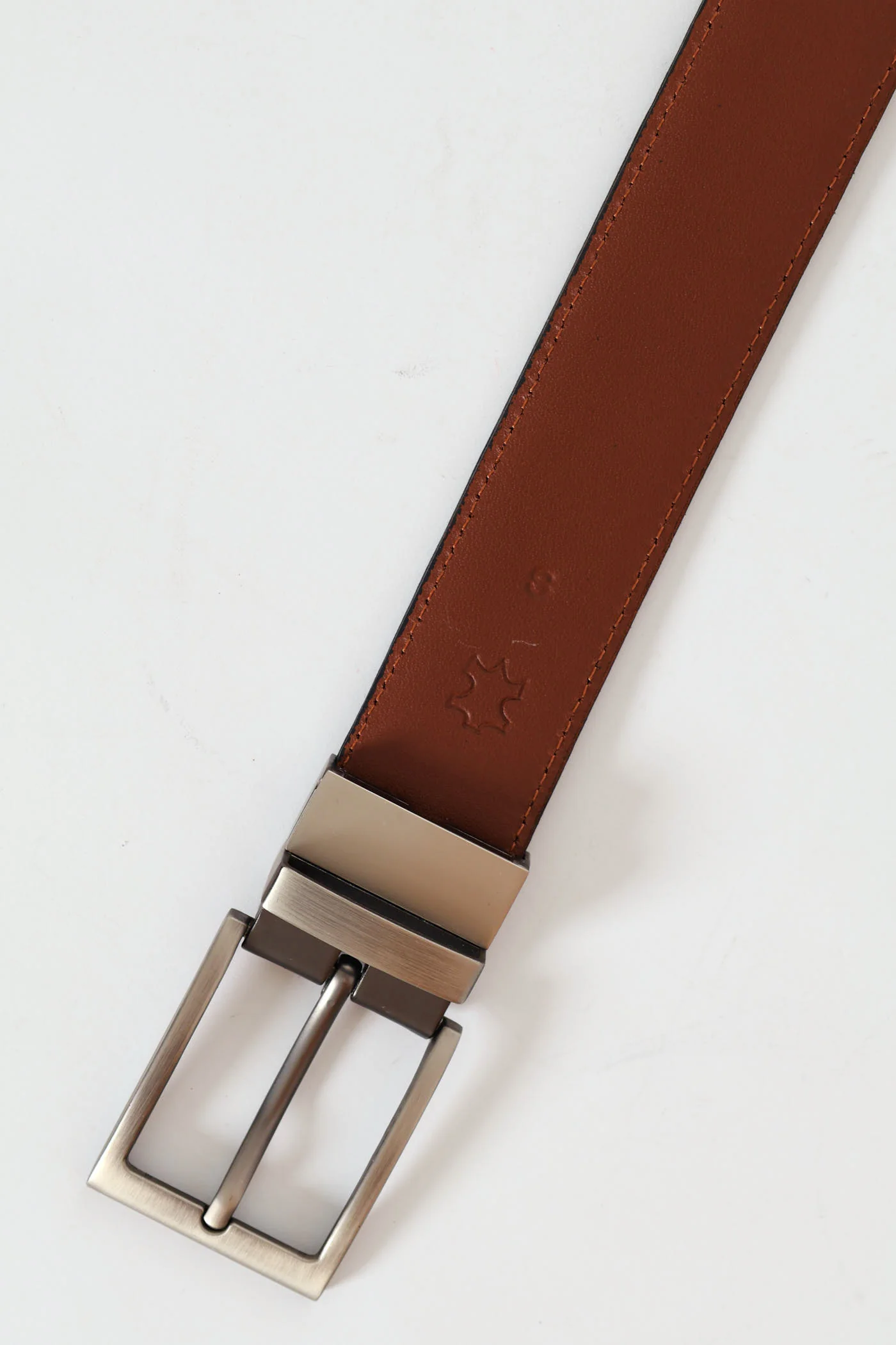 Reversible Belt - Navy/Brown - Image 2