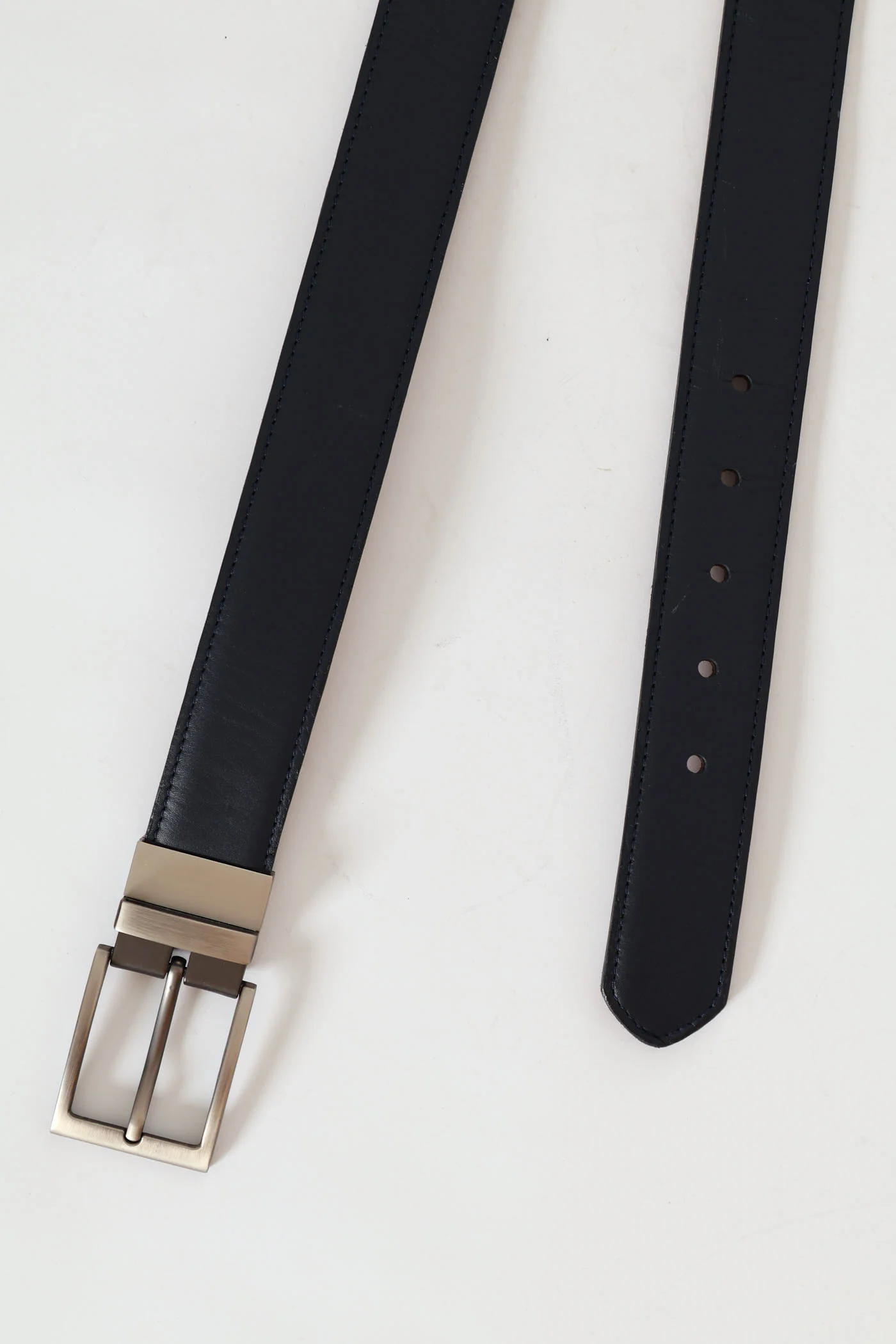 Reversible Belt - Navy/Brown - Image 3