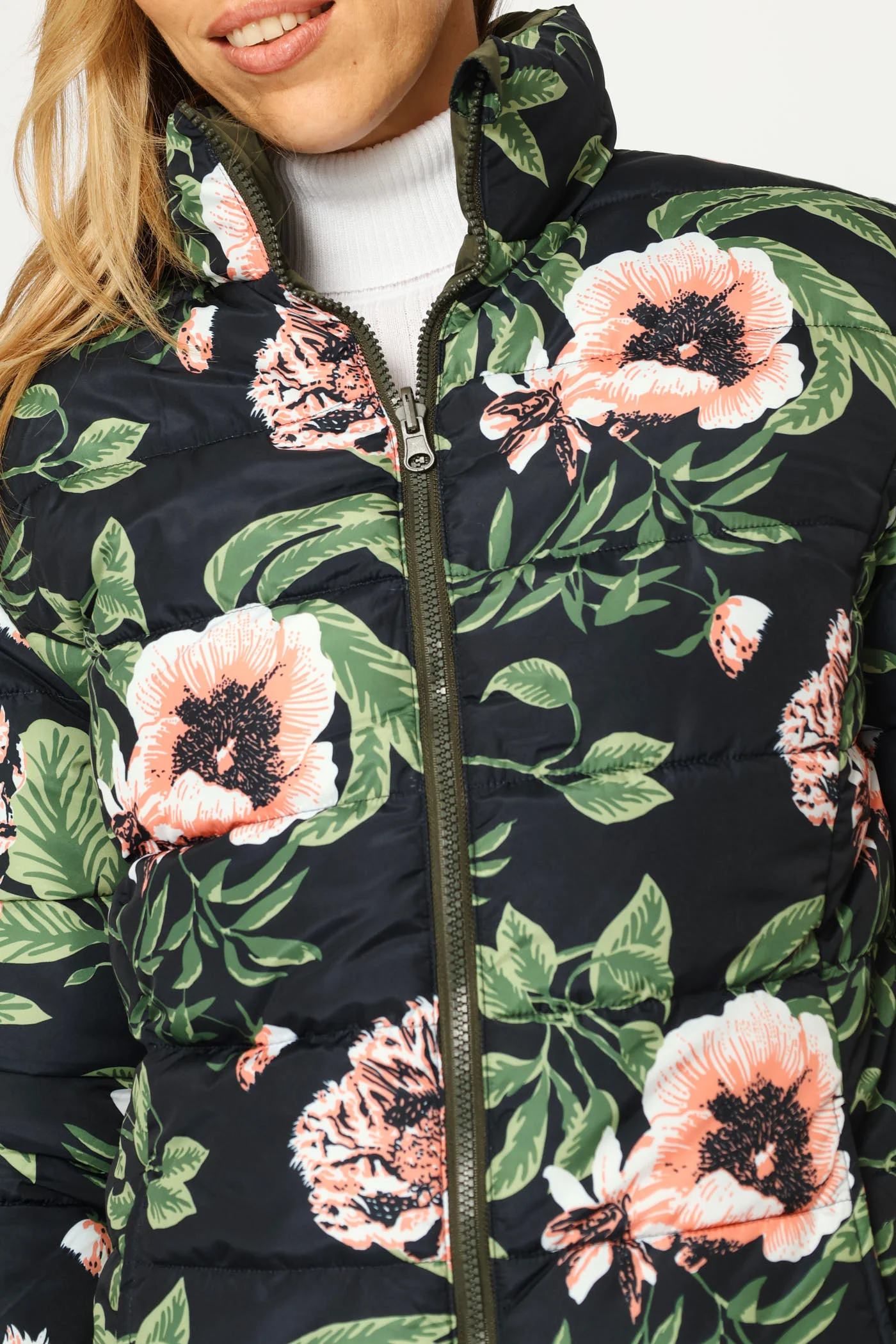Reversible Puffer Jacket - Multi - Image 5