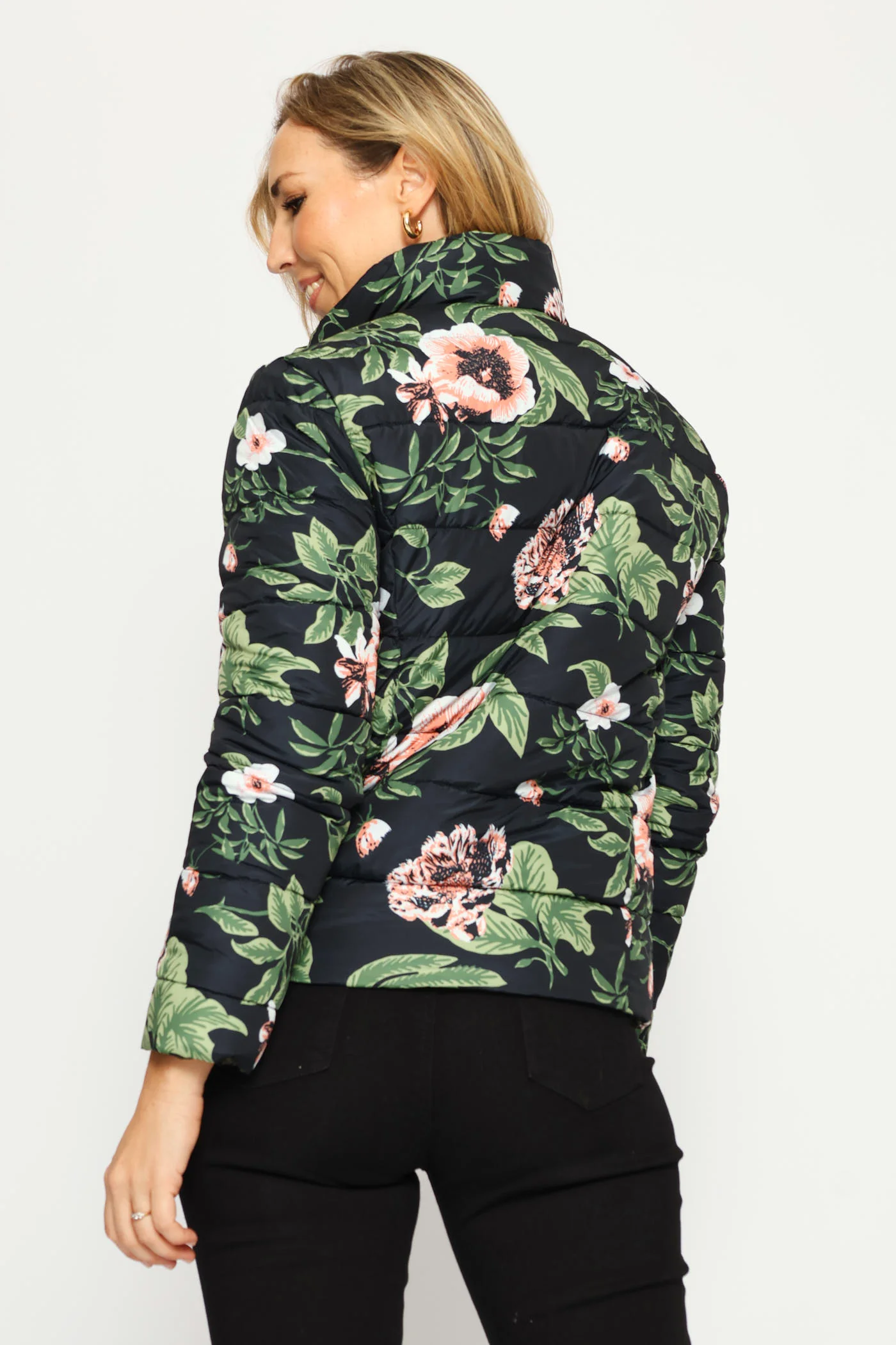 Reversible Puffer Jacket - Multi - Image 7
