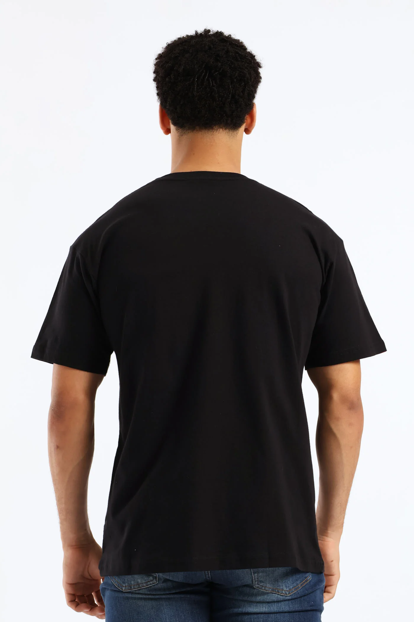 Rhino Chest Script Tee - Black - Image 5
