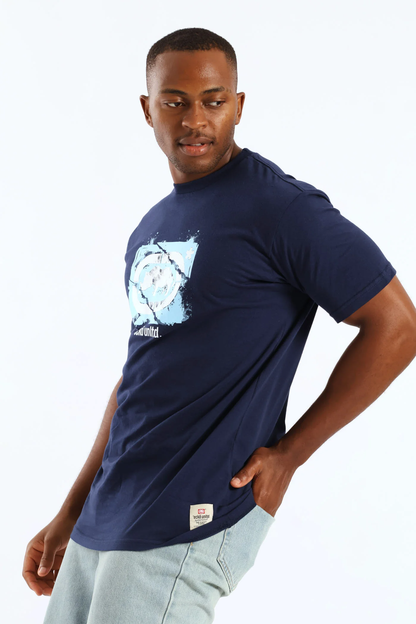 Rhino Star Tee - Navy - Image 3