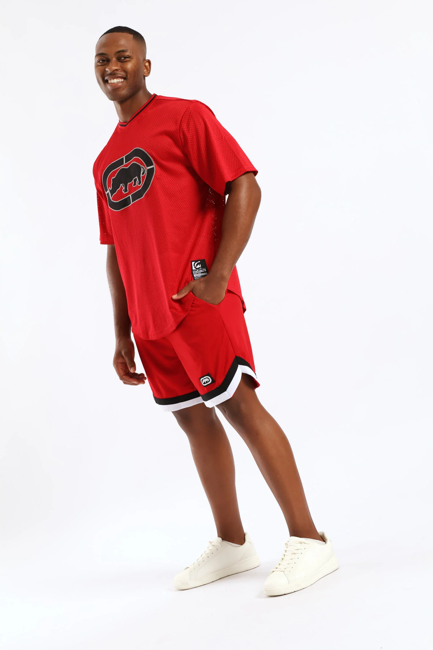 Rhino Sports Tee - Red - Image 2