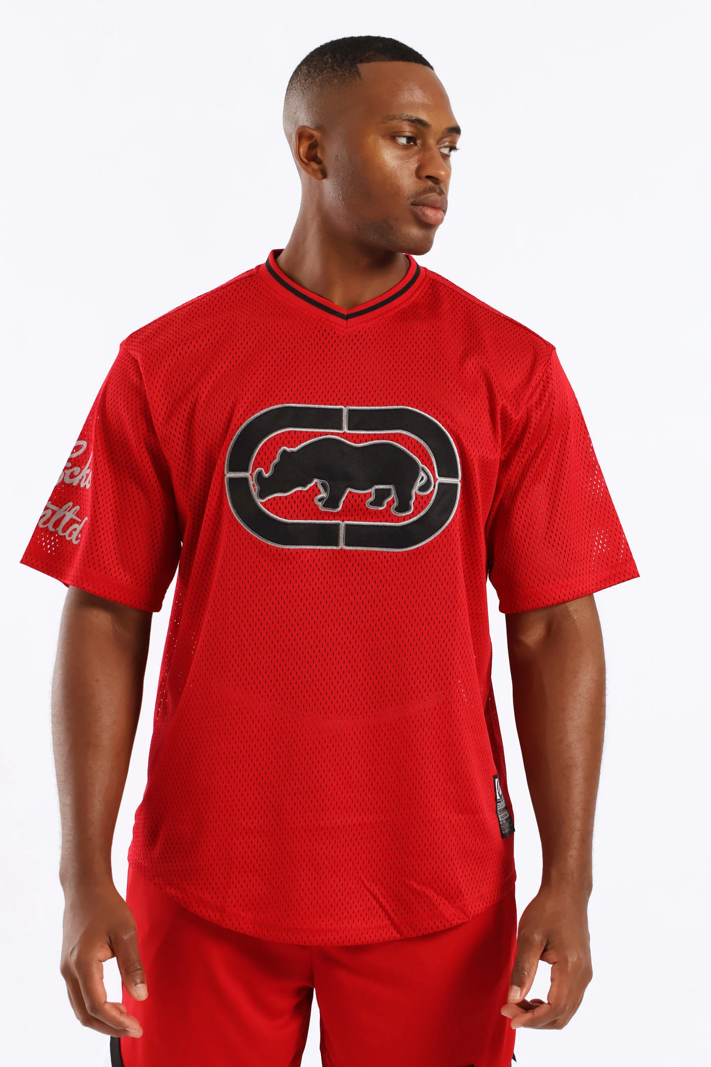 Rhino Sports Tee - Red - Image 4