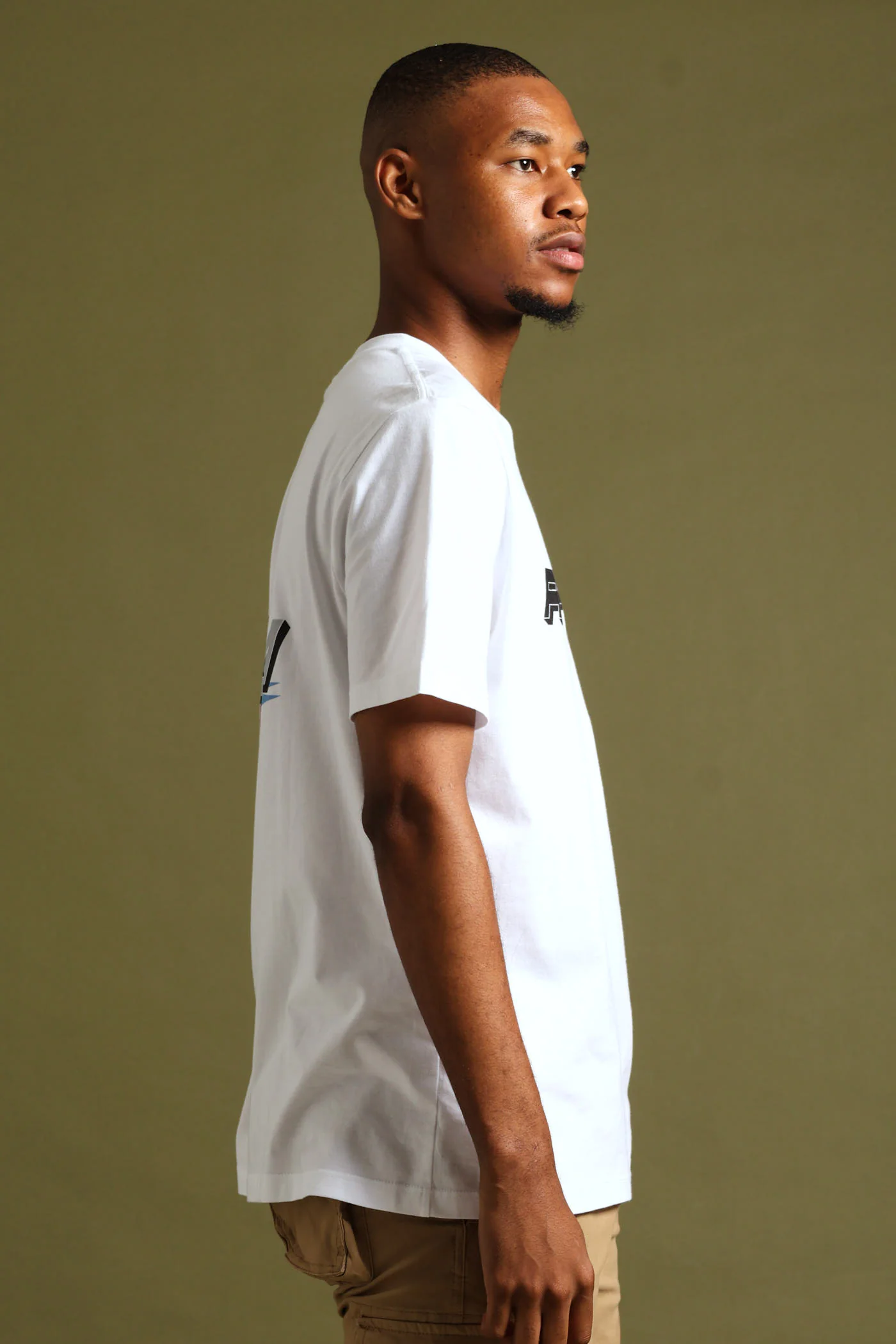 Rhythm Print Tee - White - Image 4