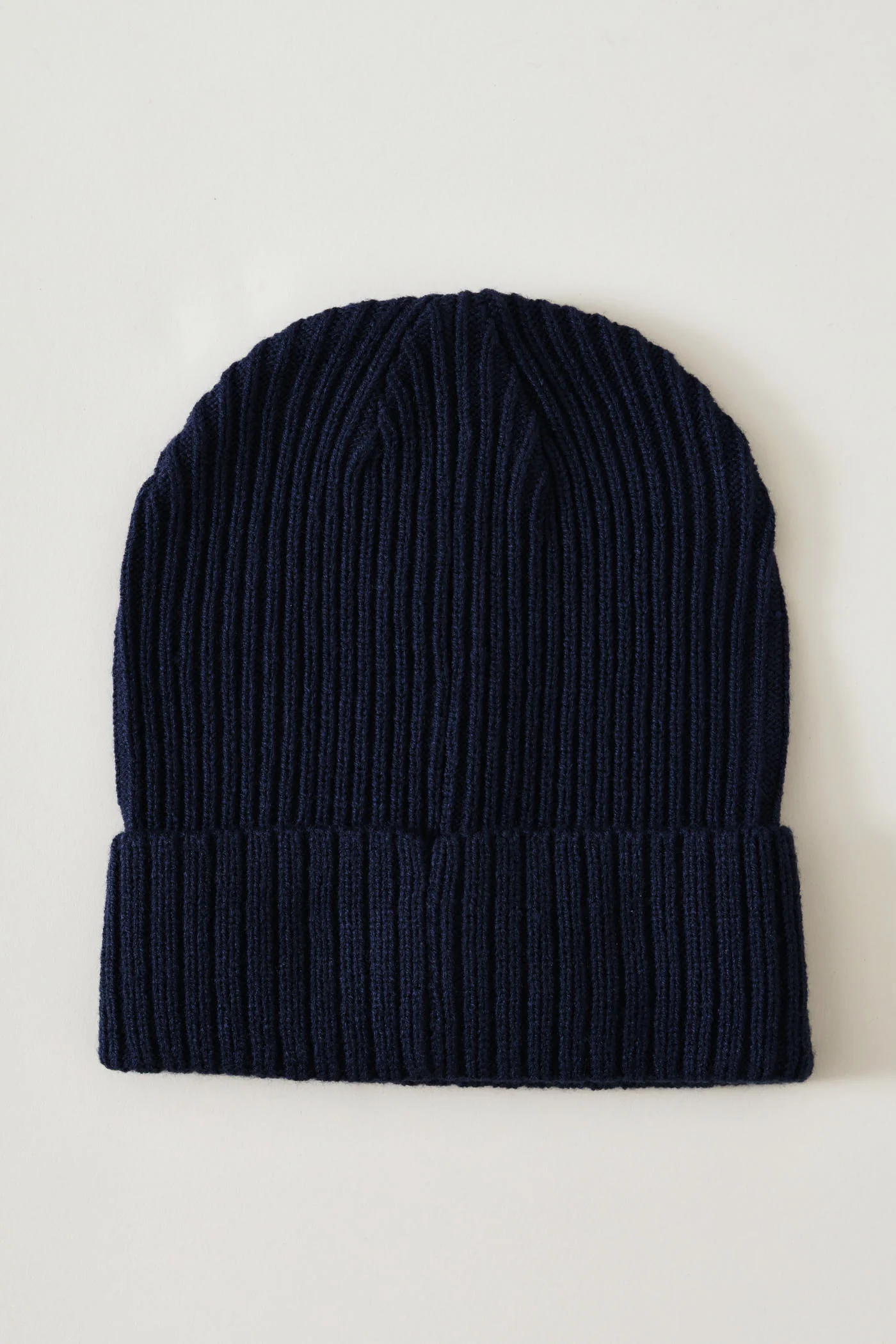Ribbed Classc Fit Cuff Beanie - Navy - Image 3