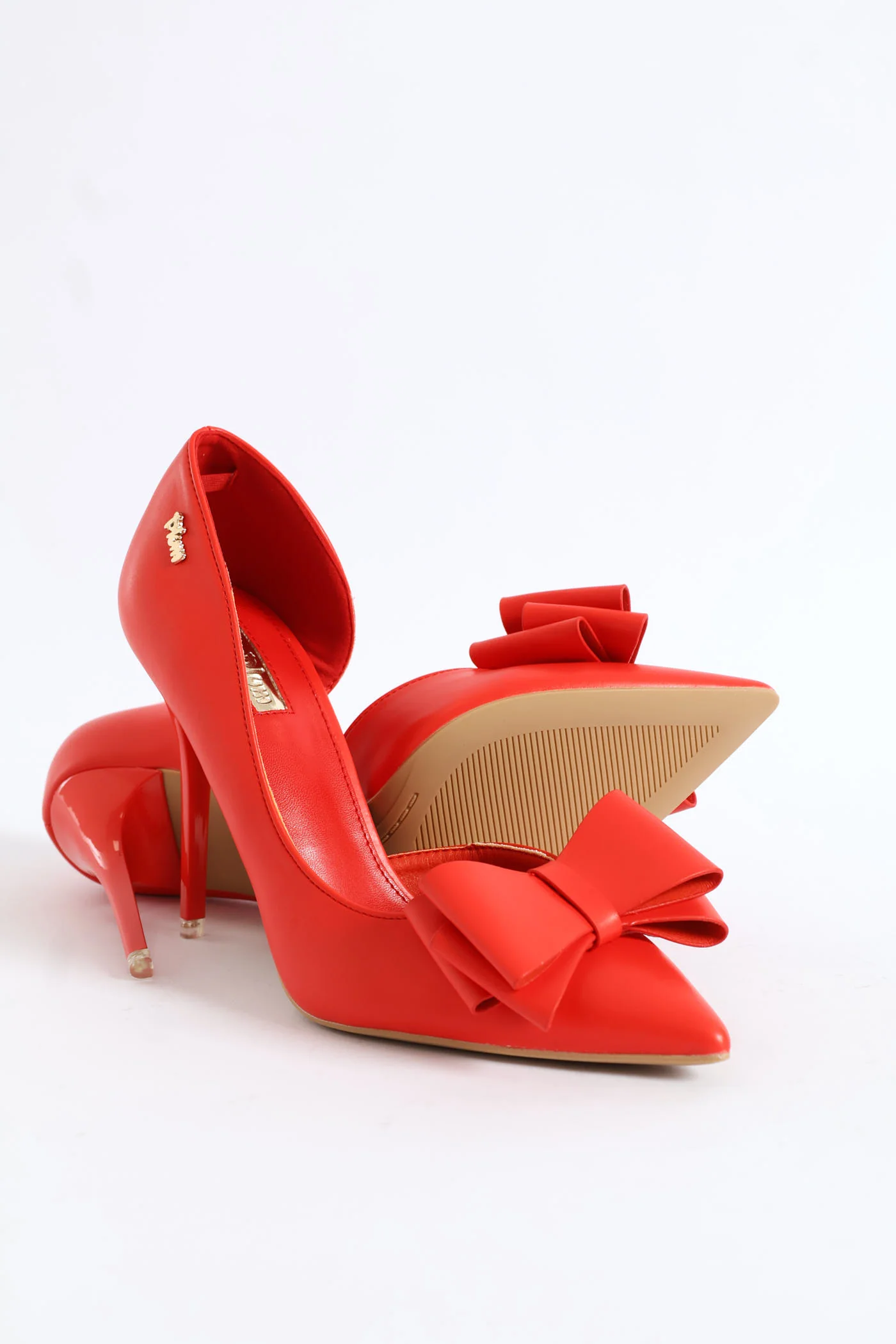 Ribbon Heel - Red - Image 4