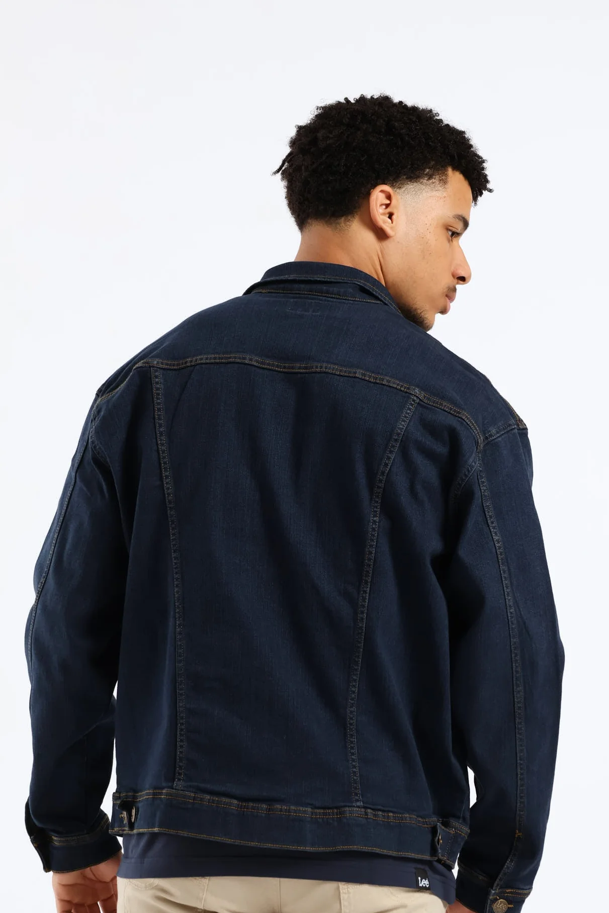 Rider Denim Jacket - Dark Indigo - Image 2