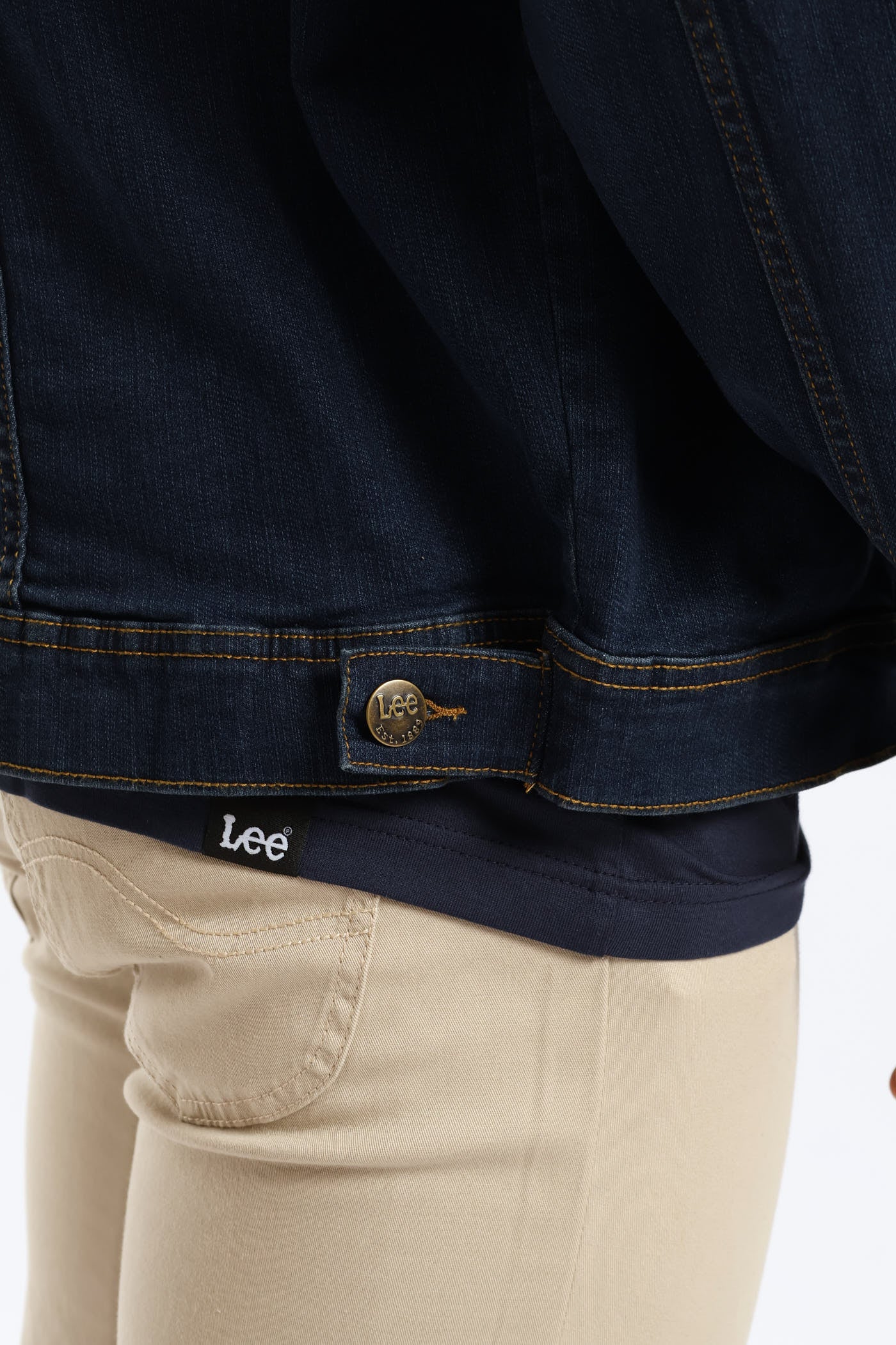 Rider Denim Jacket - Dark Indigo - Image 6