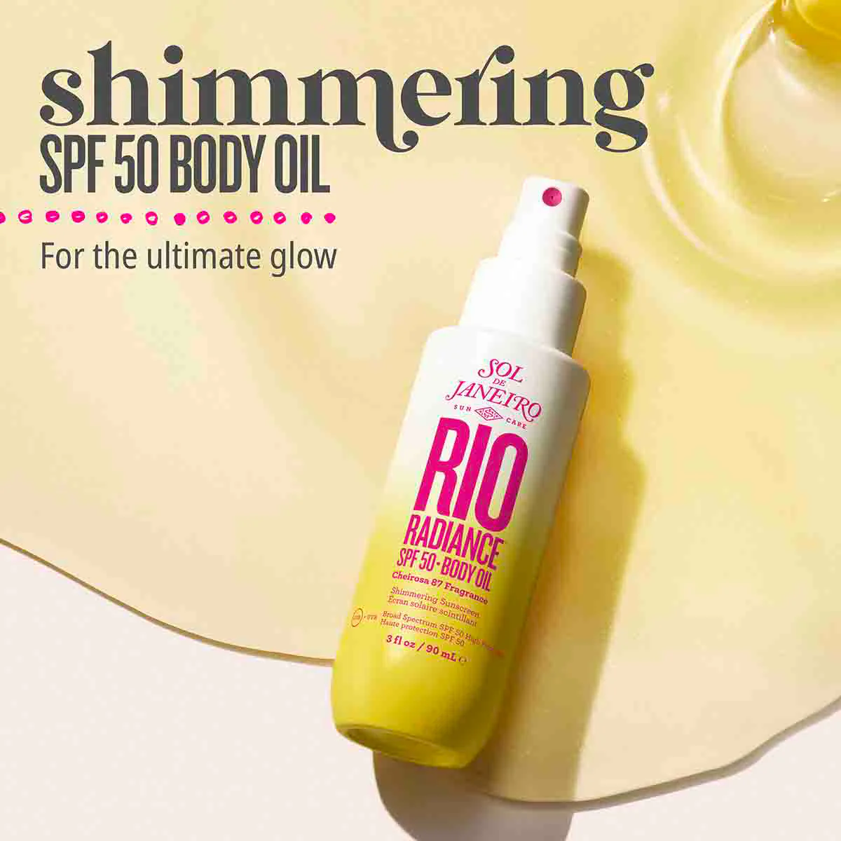Rio Radiance Body Oil SPF 50 - 90ml - Image 2
