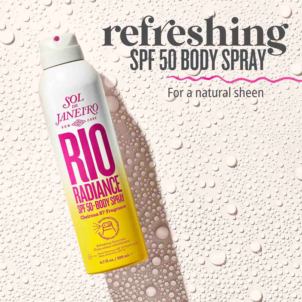 Rio Radiance Body Spray SPF 50 - 200ml - Image 2