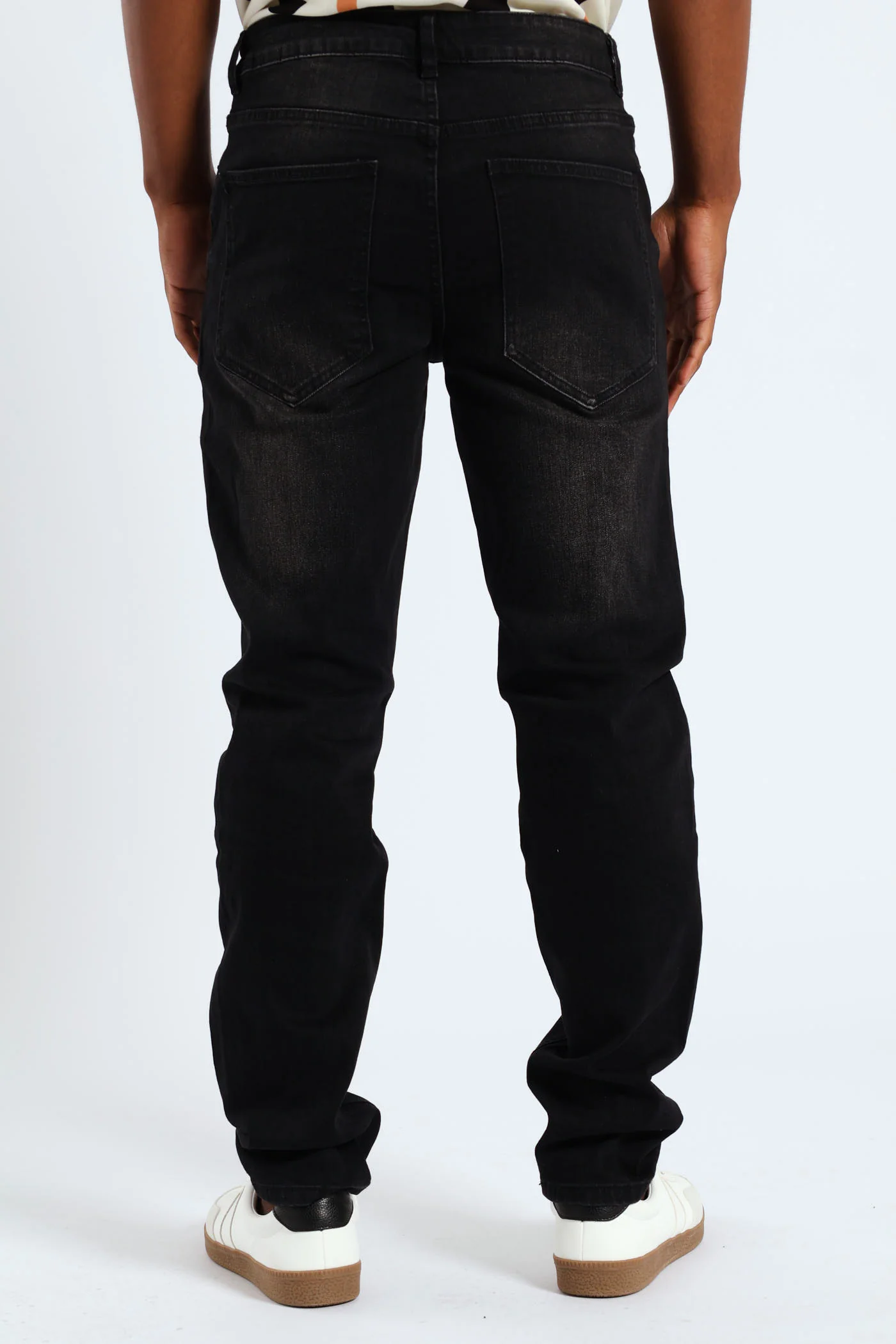 Rip & Repair Denim - Black - Image 4