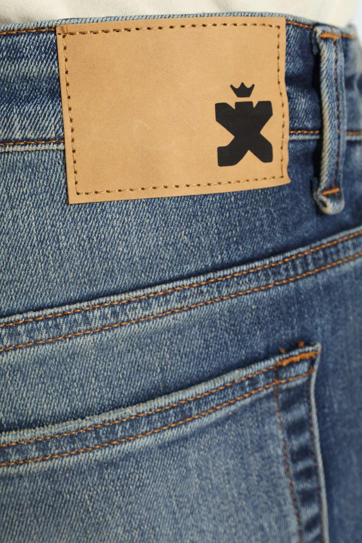 Rip And Repair Denim - Medium Wash - Image 6