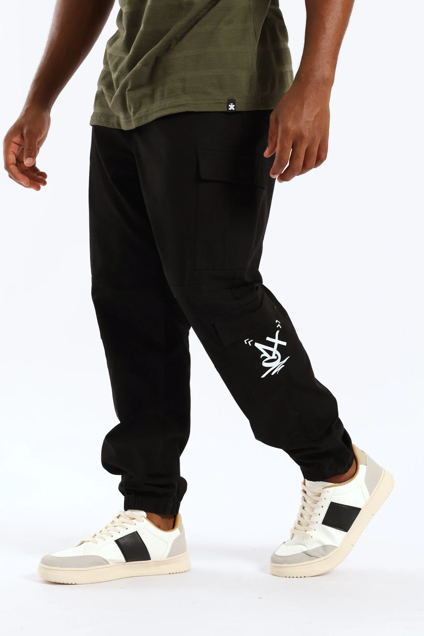 Ripstop Cargo Jogger - Black - Image 2