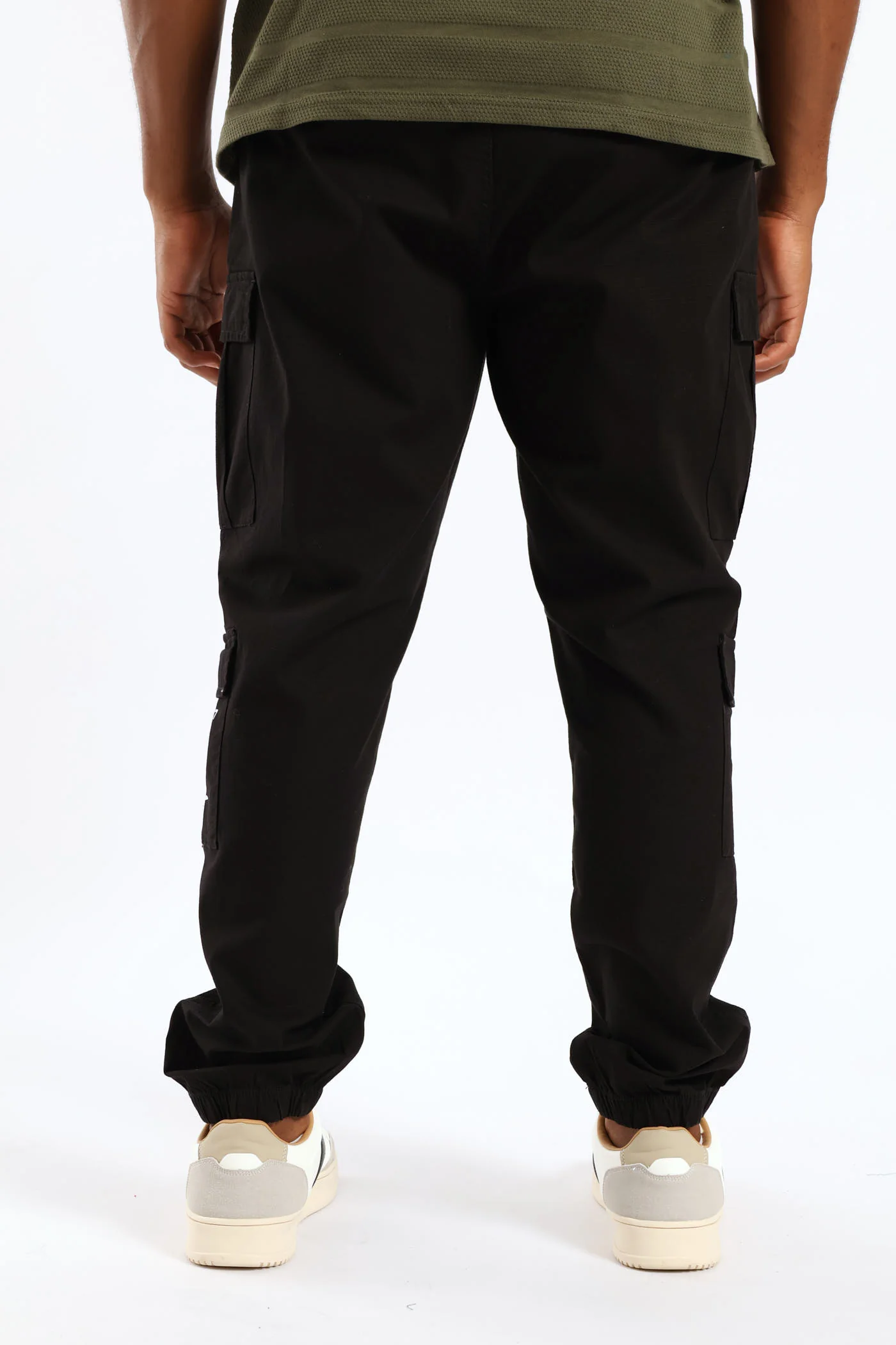 Ripstop Cargo Jogger - Black - Image 4