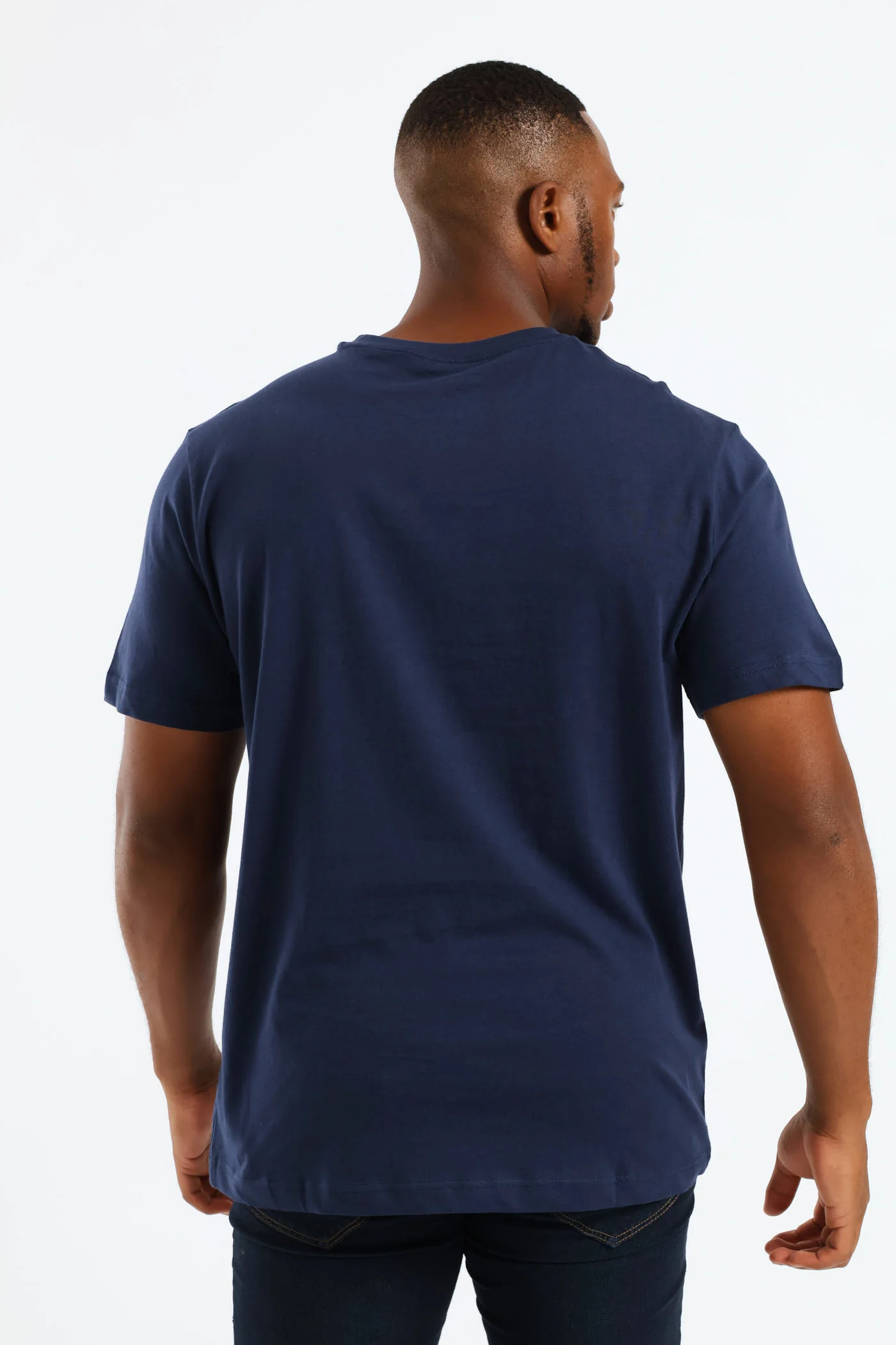 Rival Tee - Navy - Image 2