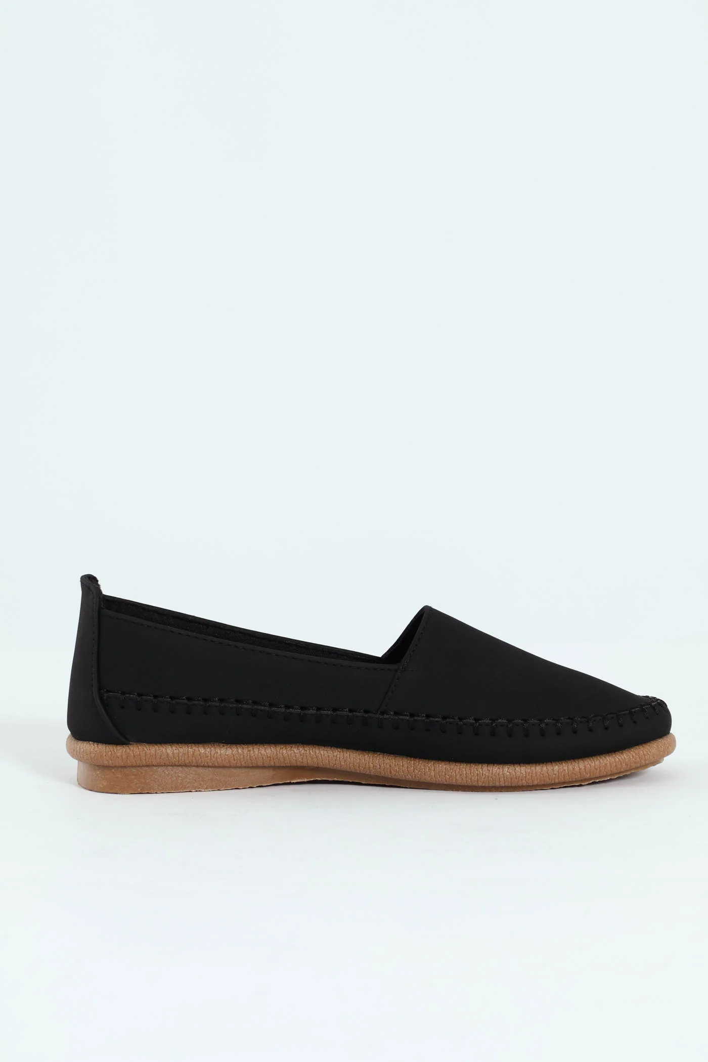 Riviera 15 Crochet Stitch Detail High Vamp Pump - Black - Image 5