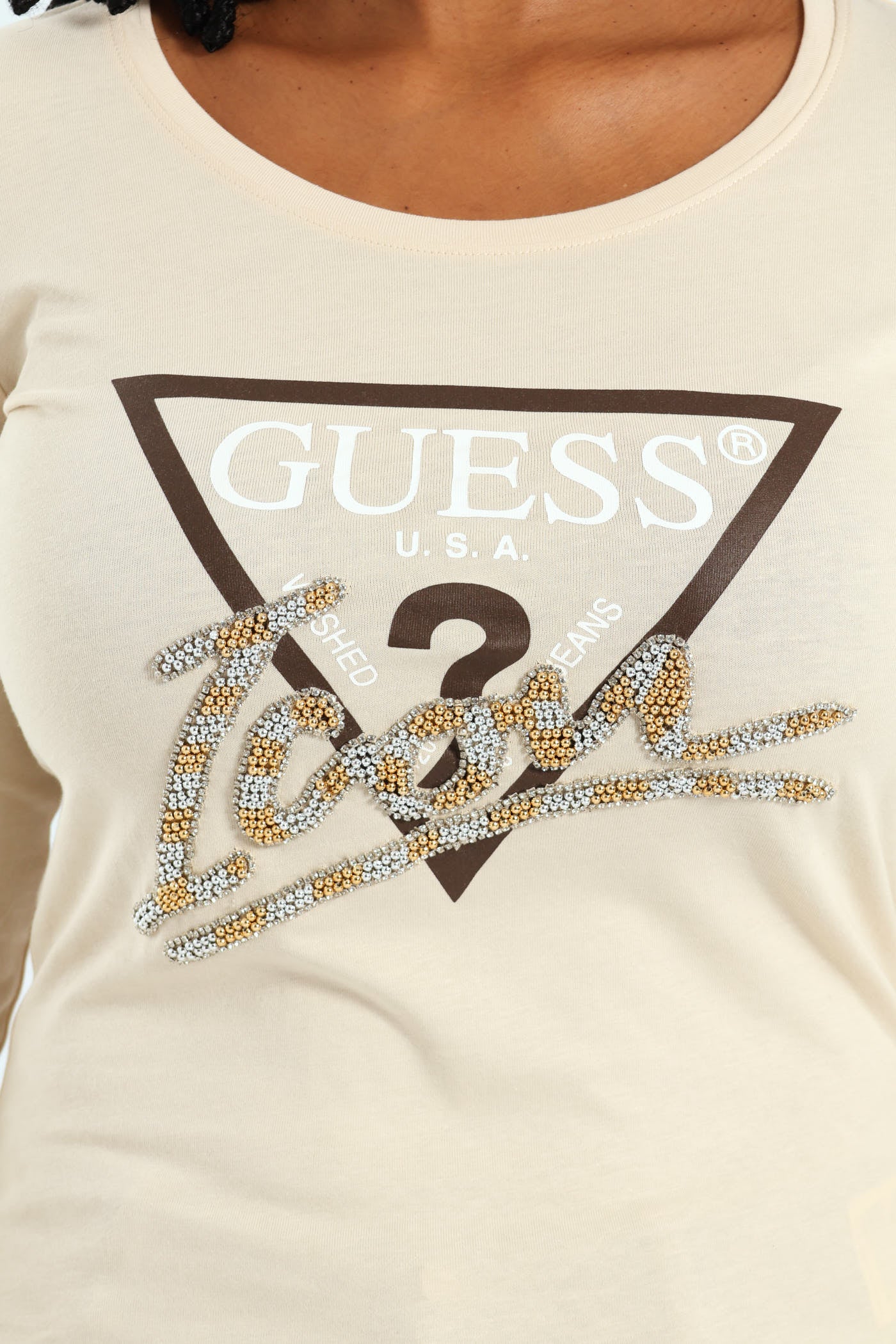 Icon Tee - Cream - Image 2