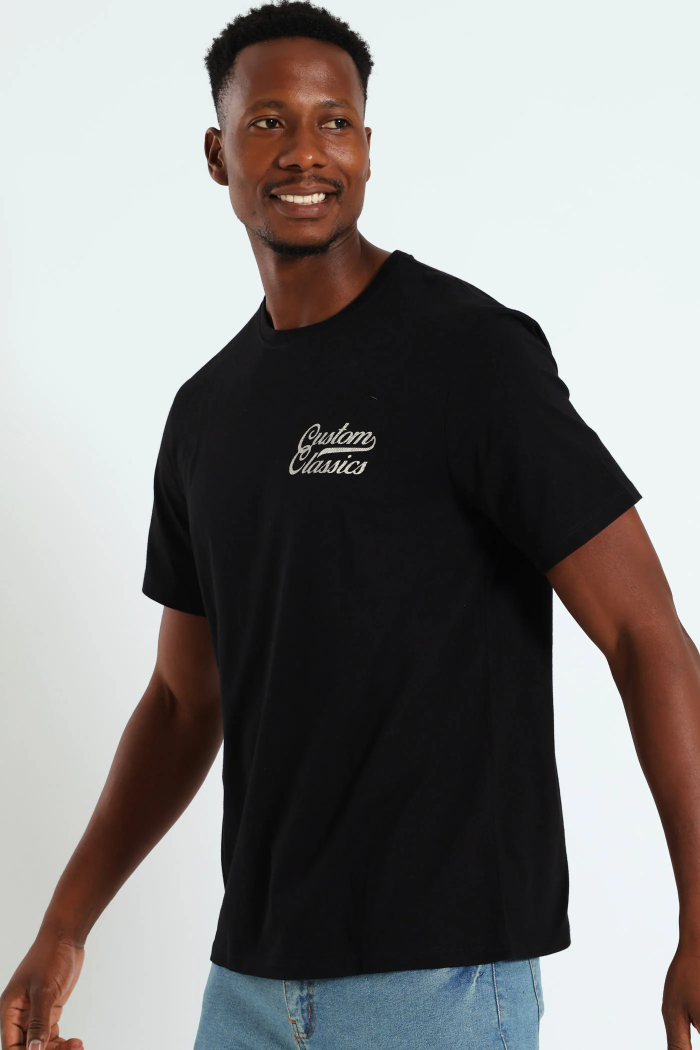 Road King Front & Back Tee - Black - Image 4