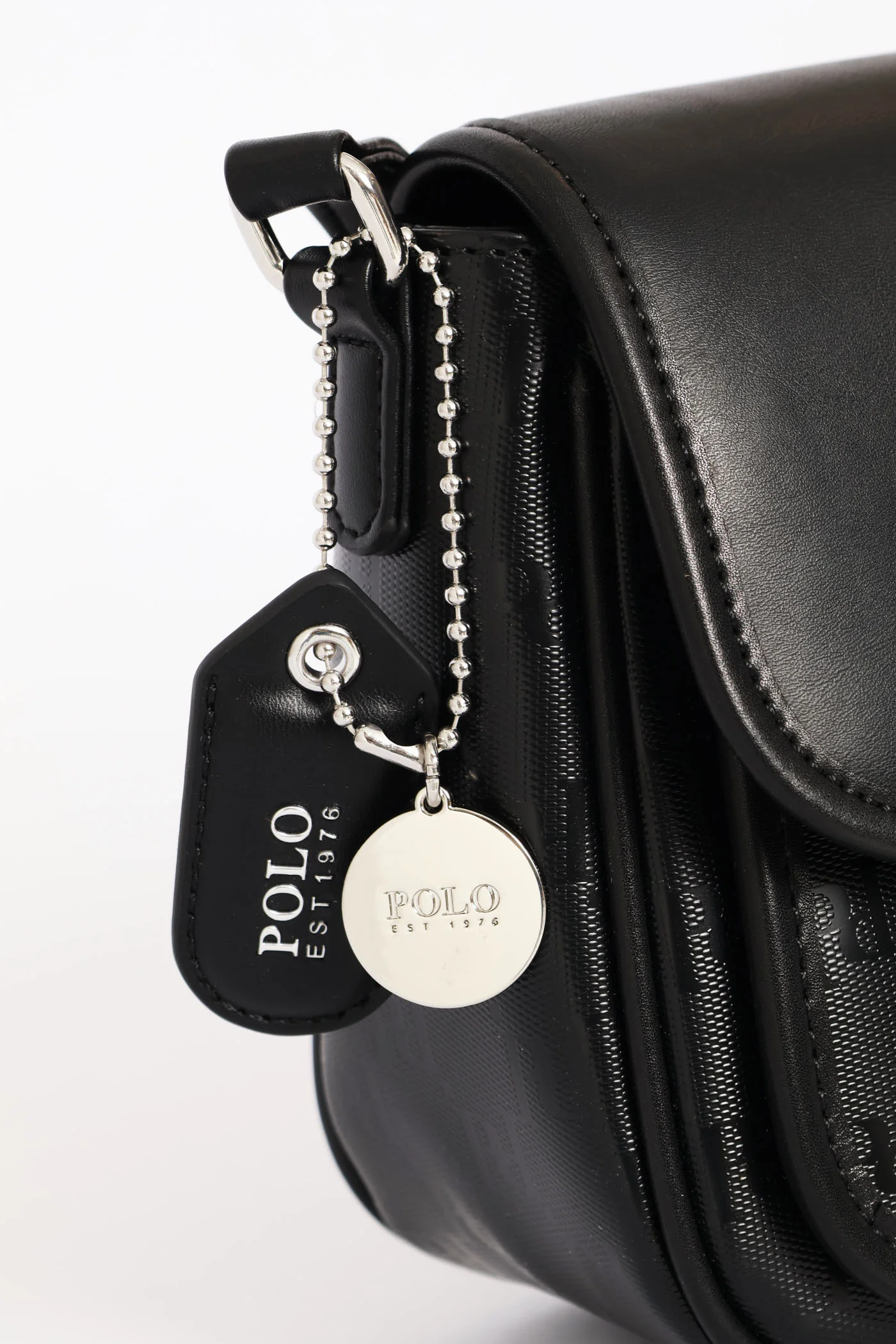 Rockford Flapover Crossbody Bag - Black - Image 2