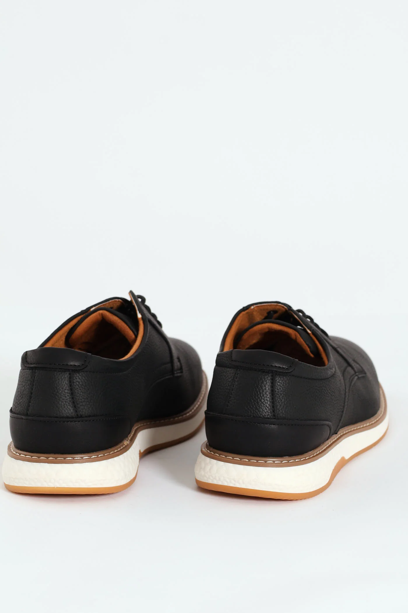 Romerro Smart Casual Closed Toe Lace Up - Black - Image 4