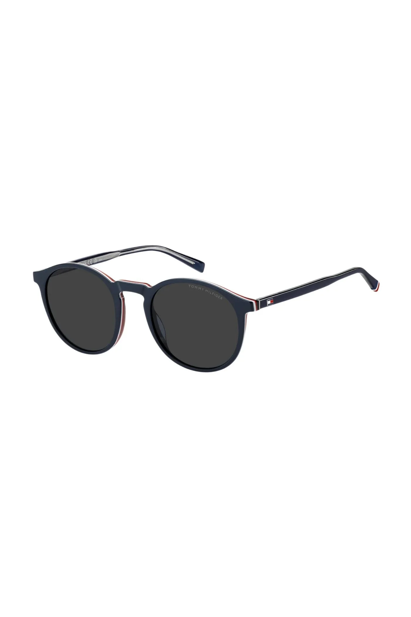 Round Blue Frame - Grey Lens - Image 2