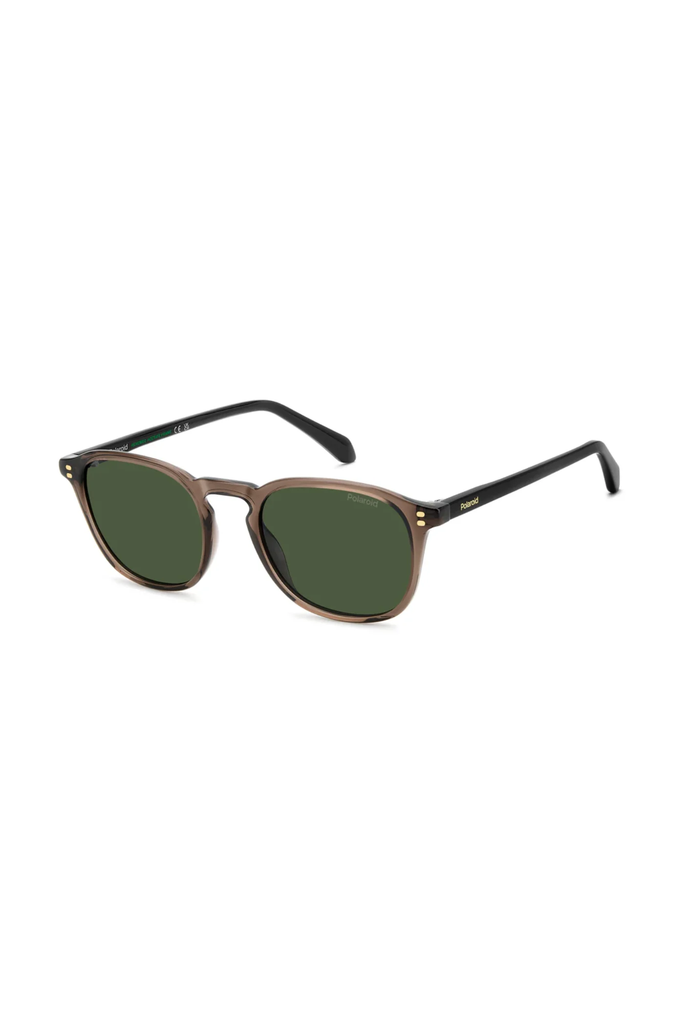 Round Brown Frame - Green - Image 2