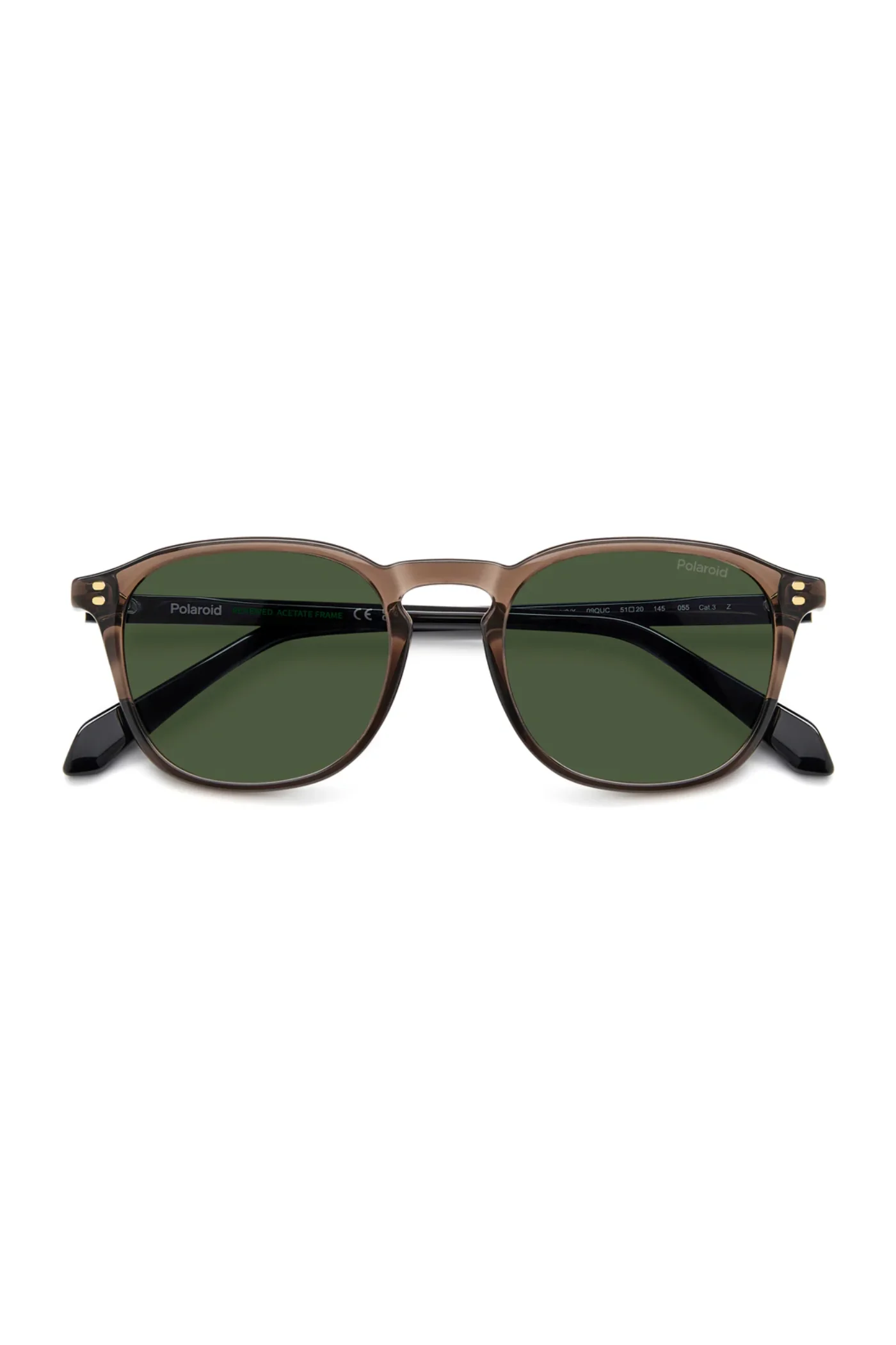 Round Brown Frame - Green - Image 3