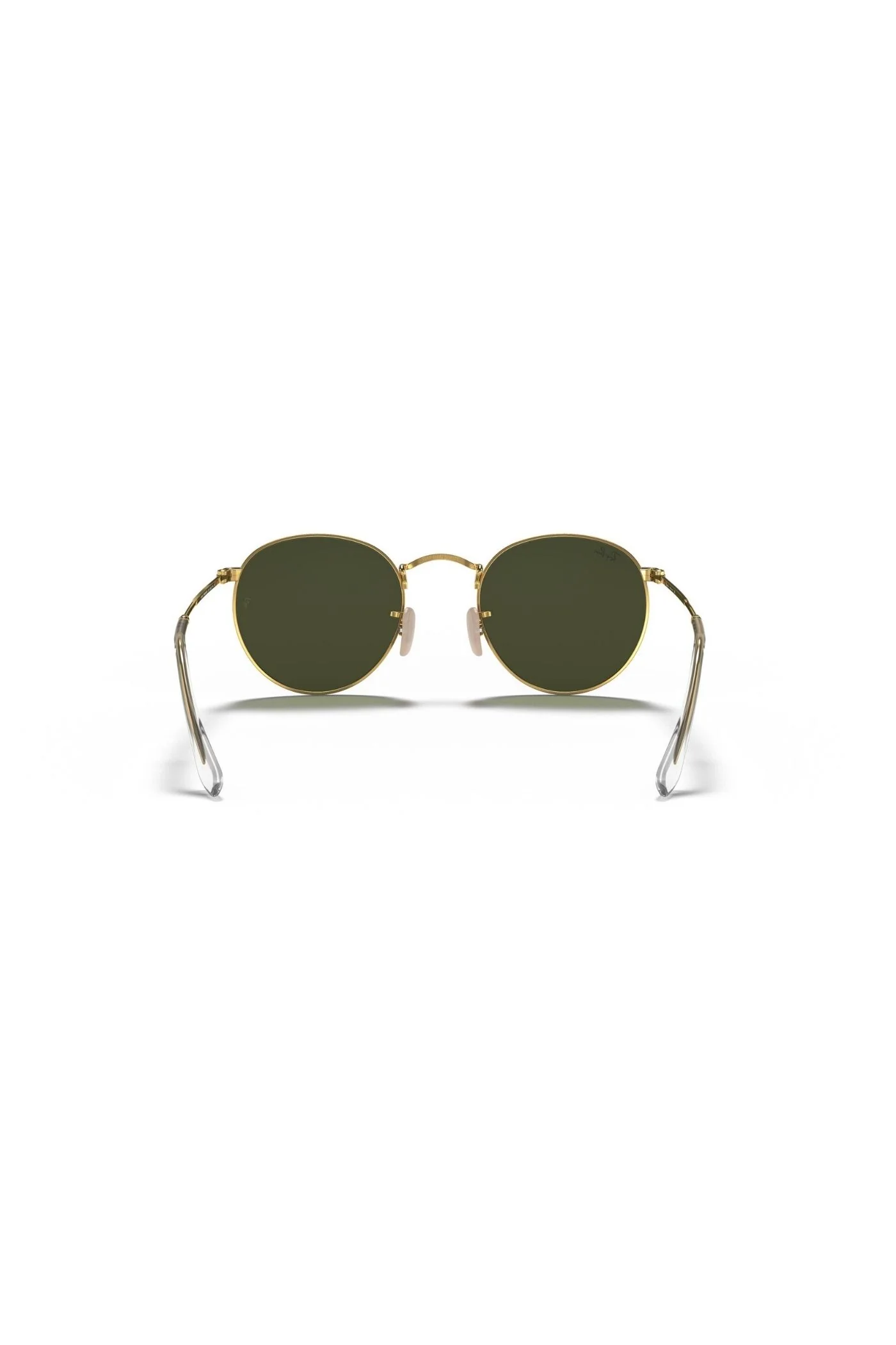 Round Frame/ Green Lens - Gold - Image 4
