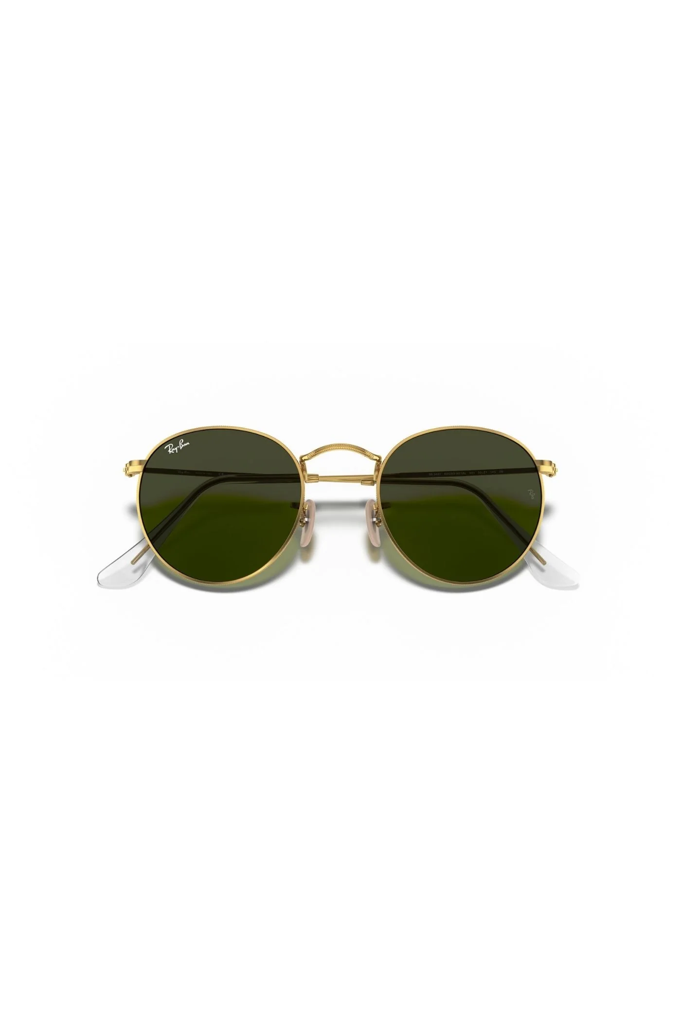 Round Frame/ Green Lens - Gold - Image 5