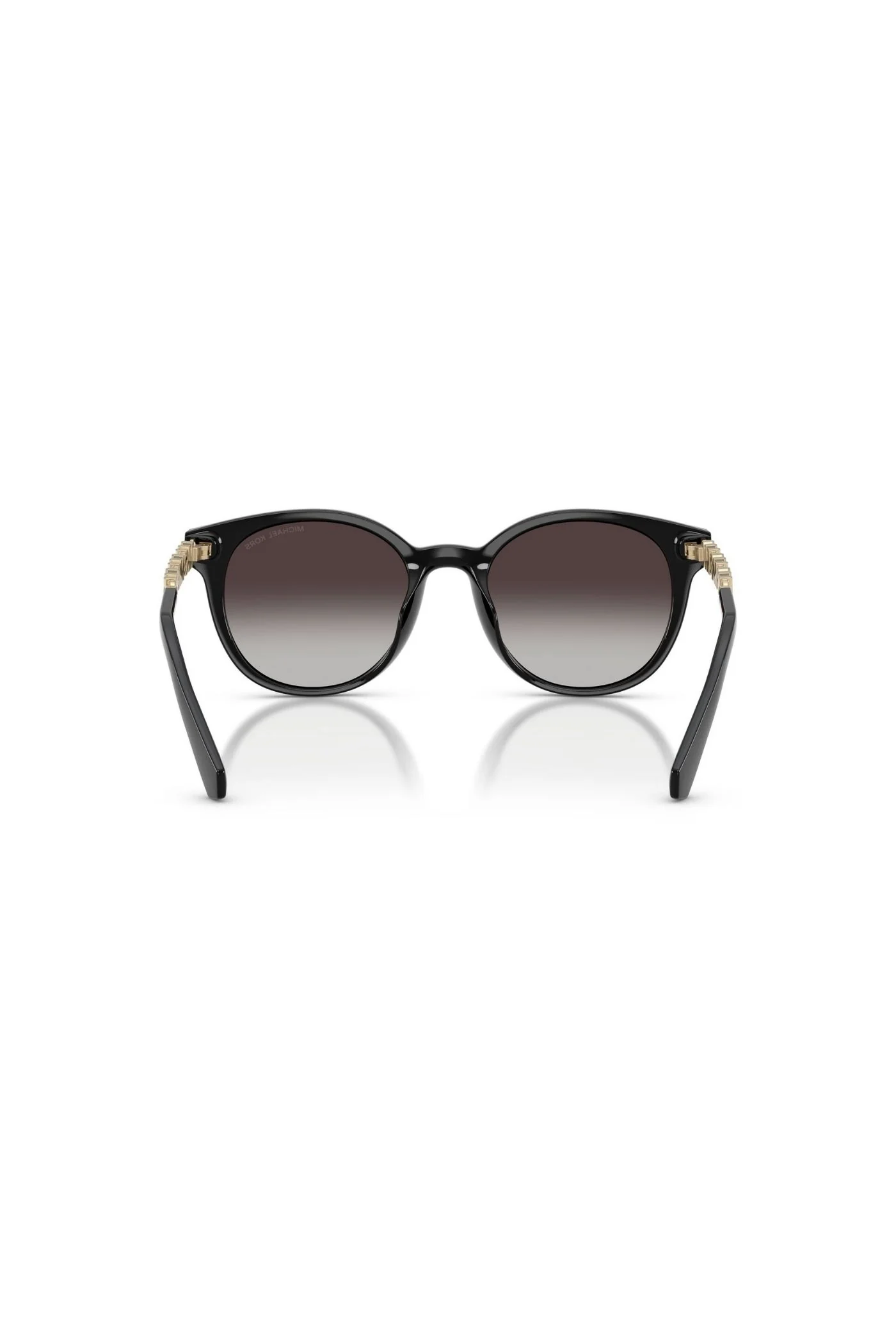 Round Frame/ Grey Lens - Black - Image 2