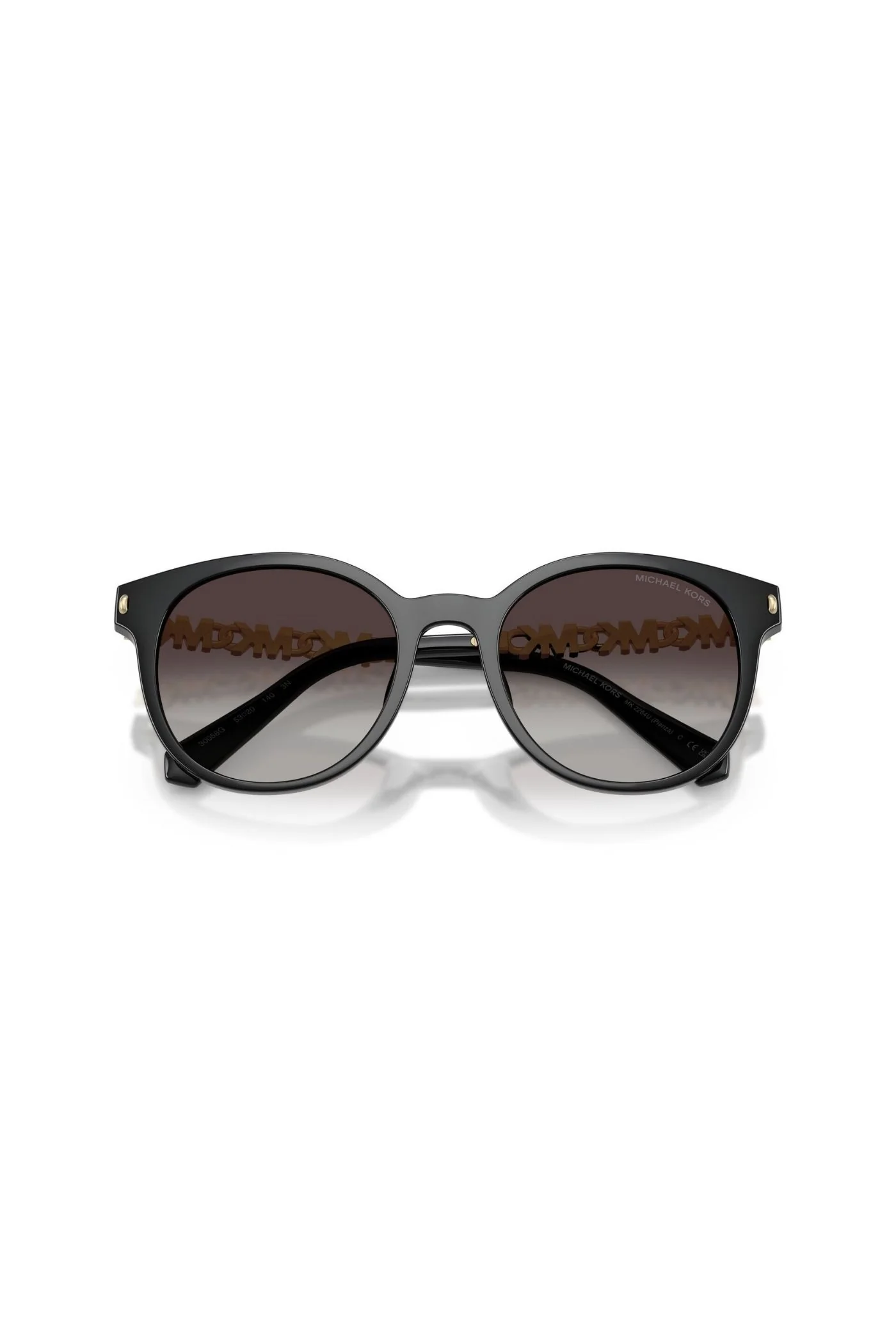Round Frame/ Grey Lens - Black - Image 5