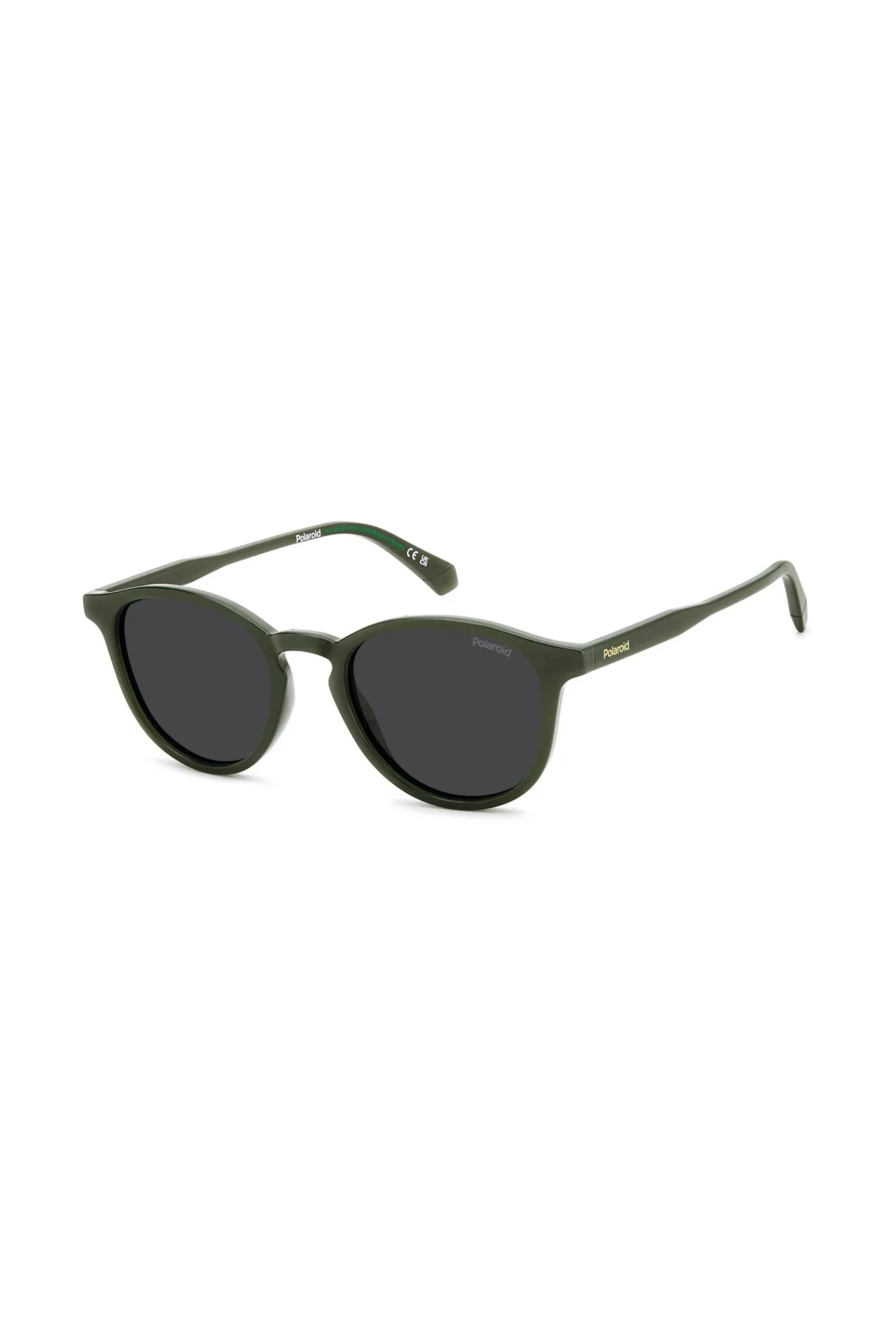 Rounded Olive Frame Grey Lens - None - Image 2
