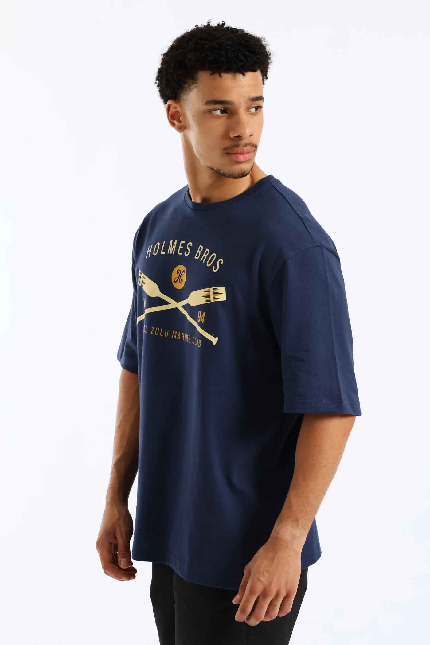 Royal Zulu Tee - Navy - Image 2