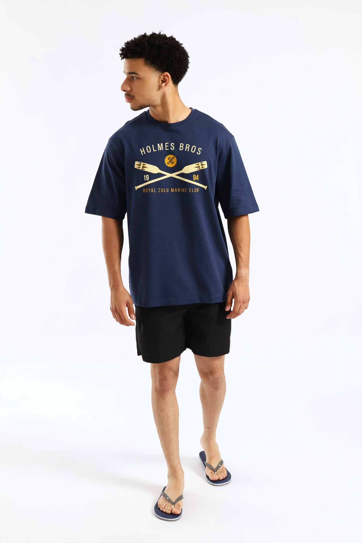 Royal Zulu Tee - Navy - Image 3