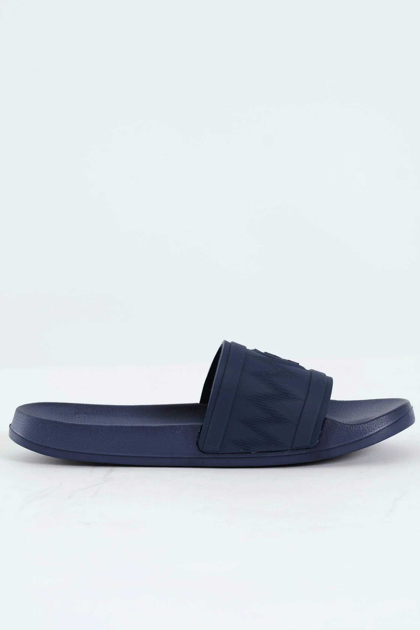 Rubber Upper Pool Slide - Navy - Image 3
