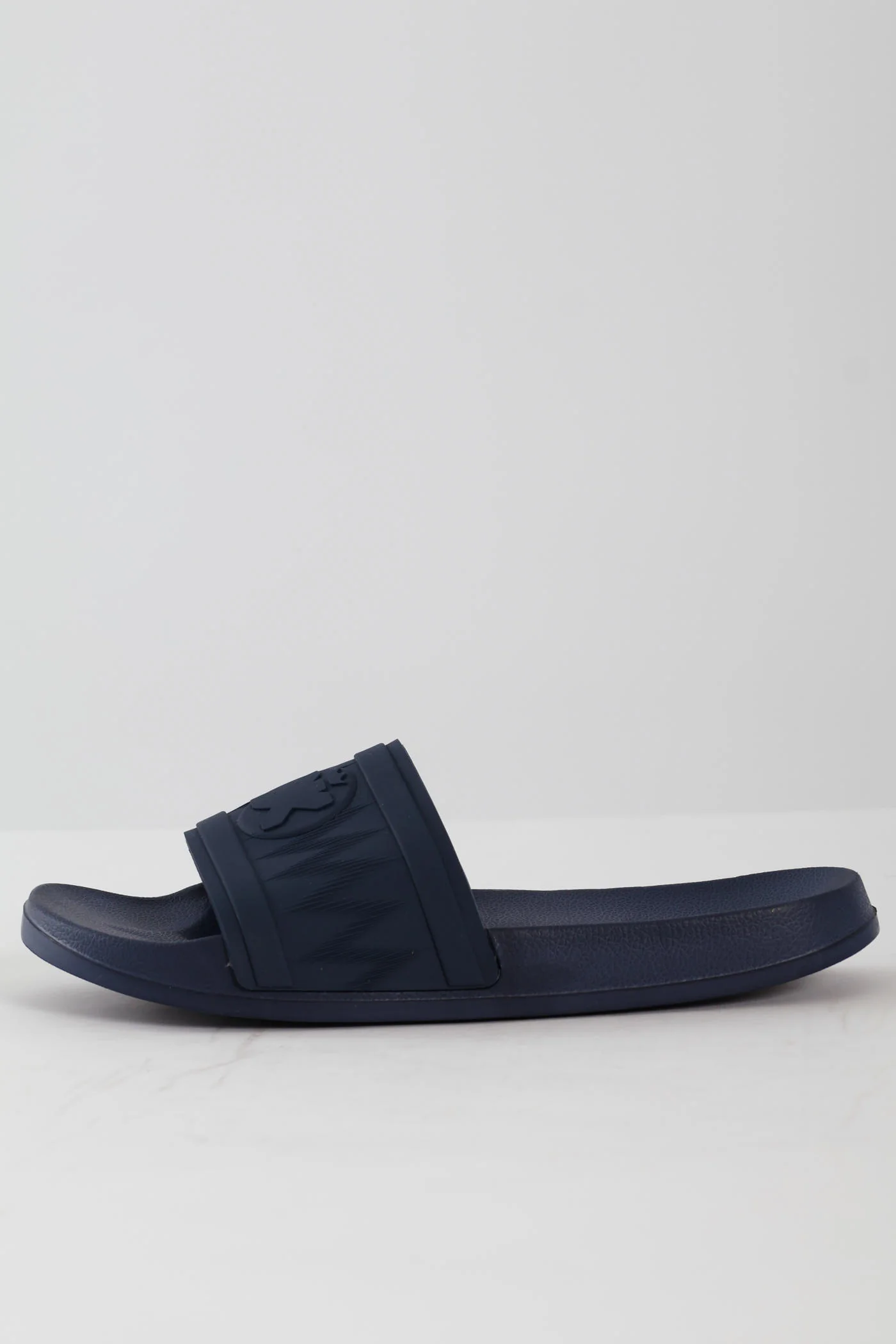 Rubber Upper Pool Slide - Navy - Image 4