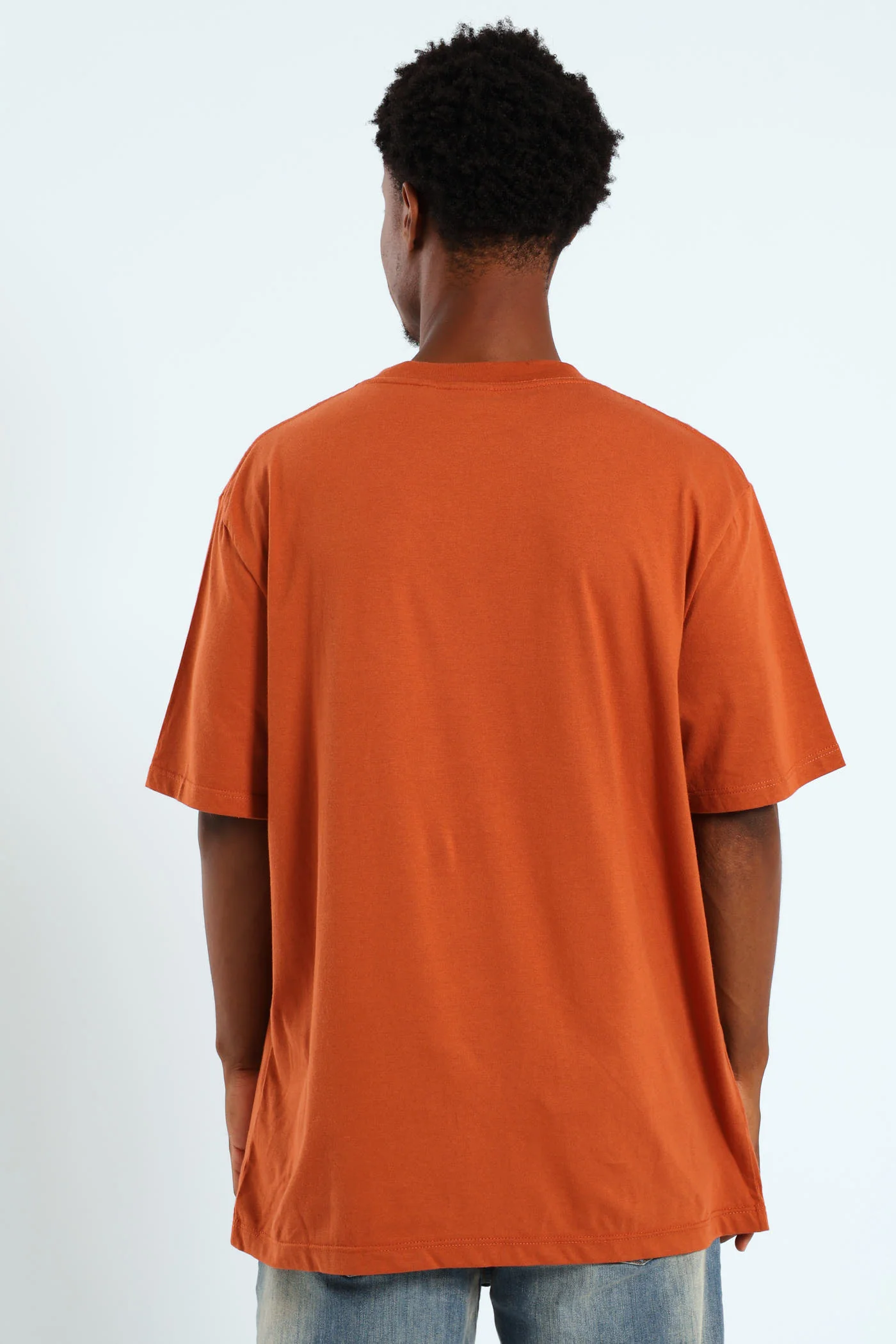 City Photographic Print Tee - Rust - Image 3