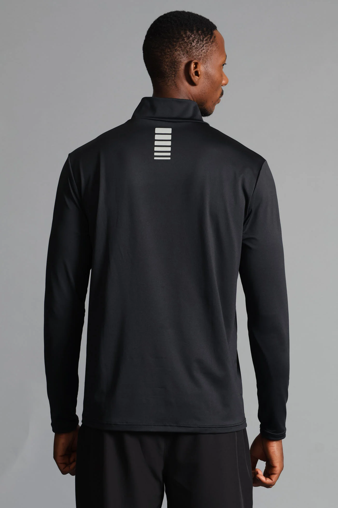 S ACTIVE 1/4 ZIP Active Top - Black - Image 5