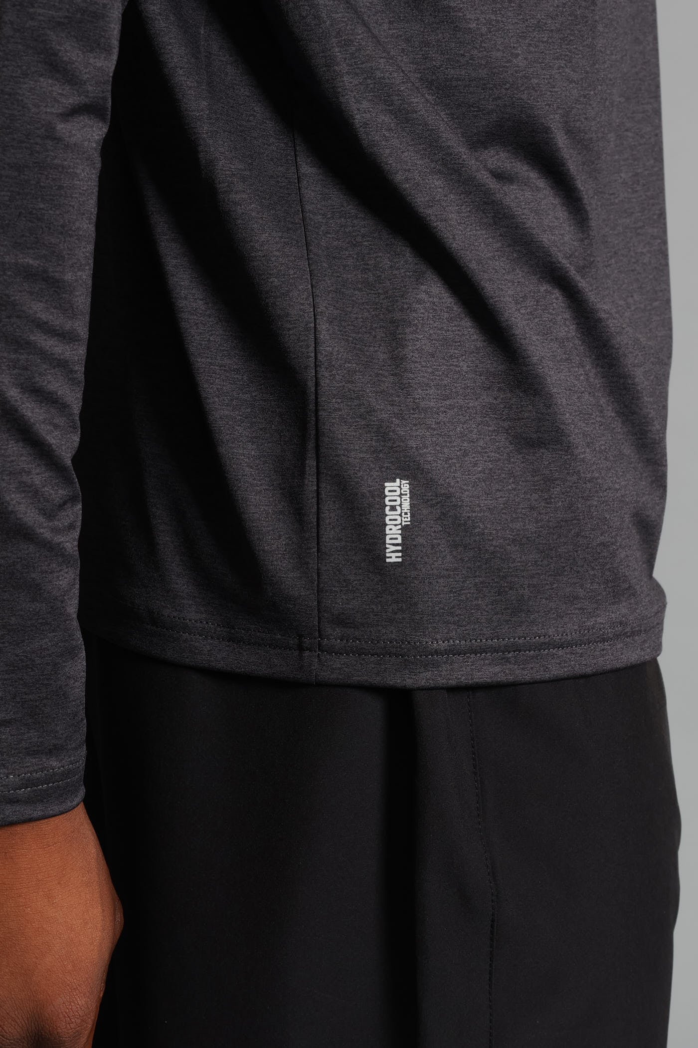 S ACTIVE 1/4 ZIP Active Top - Charcoal - Image 5