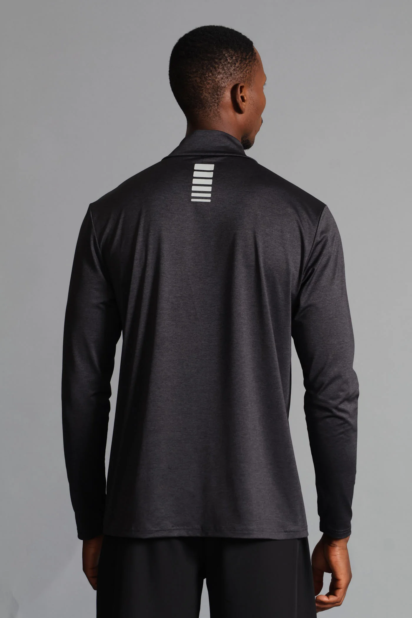 S ACTIVE 1/4 ZIP Active Top - Charcoal - Image 6