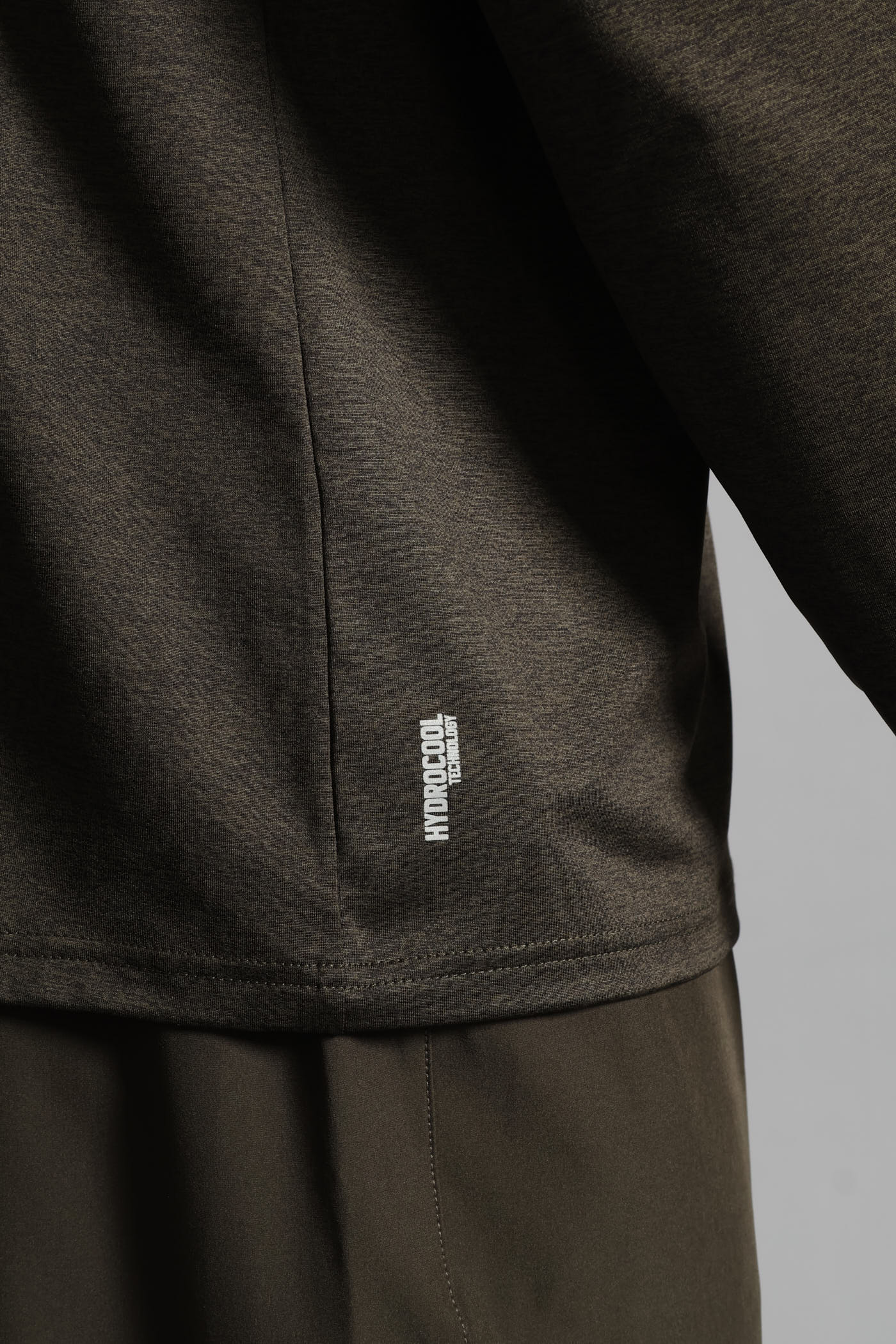 S ACTIVE 1/4 ZIP Active Top - Fatigue - Image 9